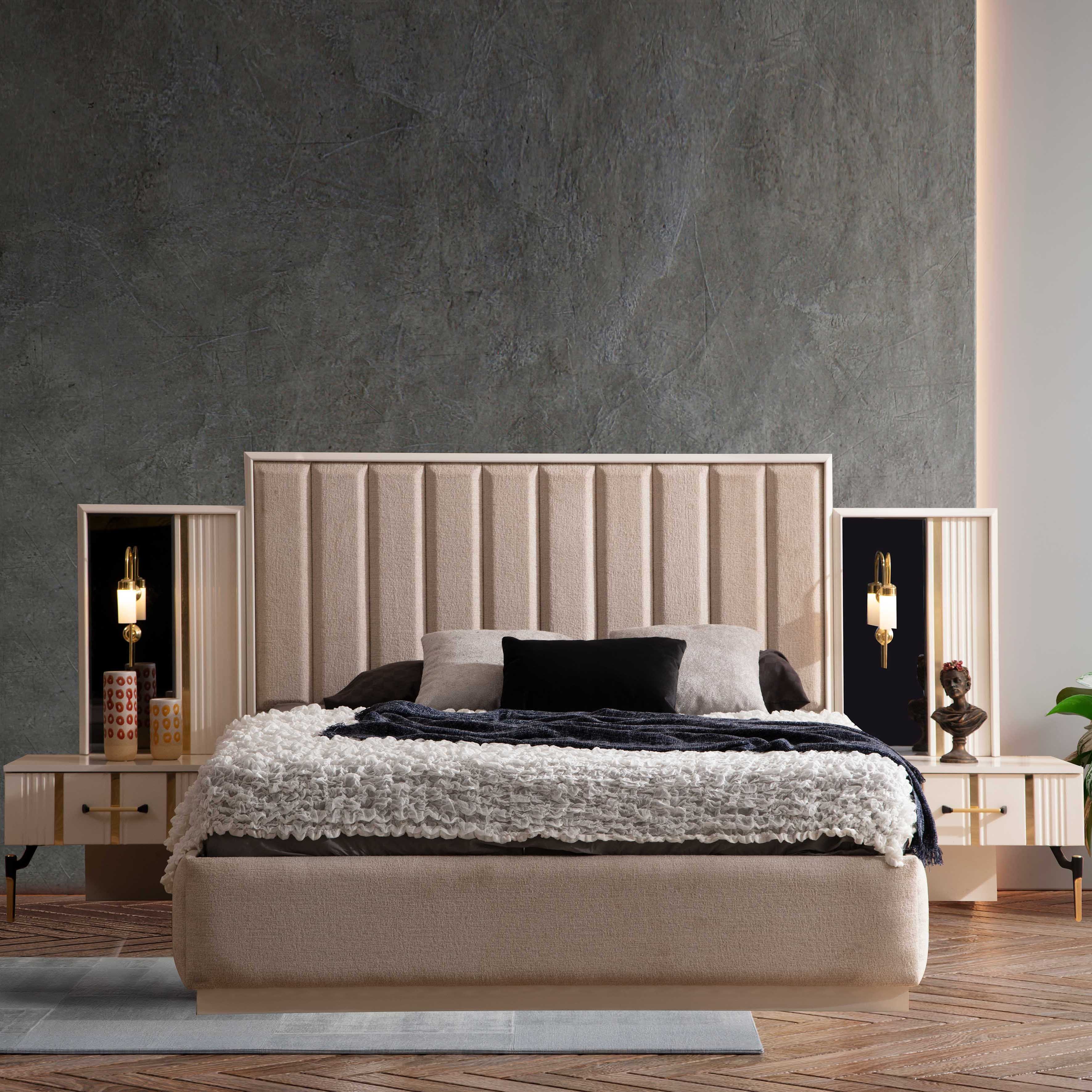 Aura Bed With Storage 180x200 cm