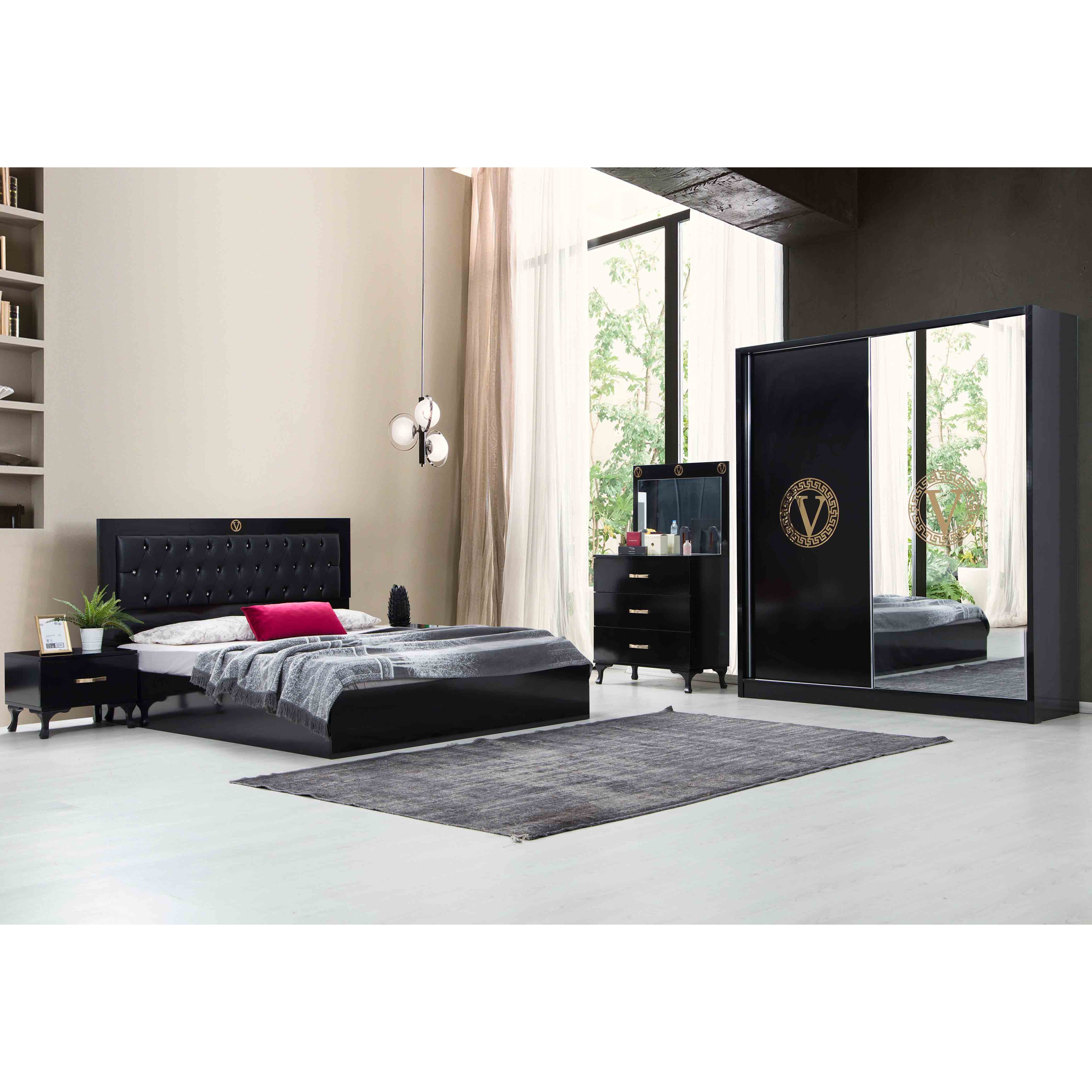 New Versace Vol2 Bedroom ( Wardrobe with 180cm )