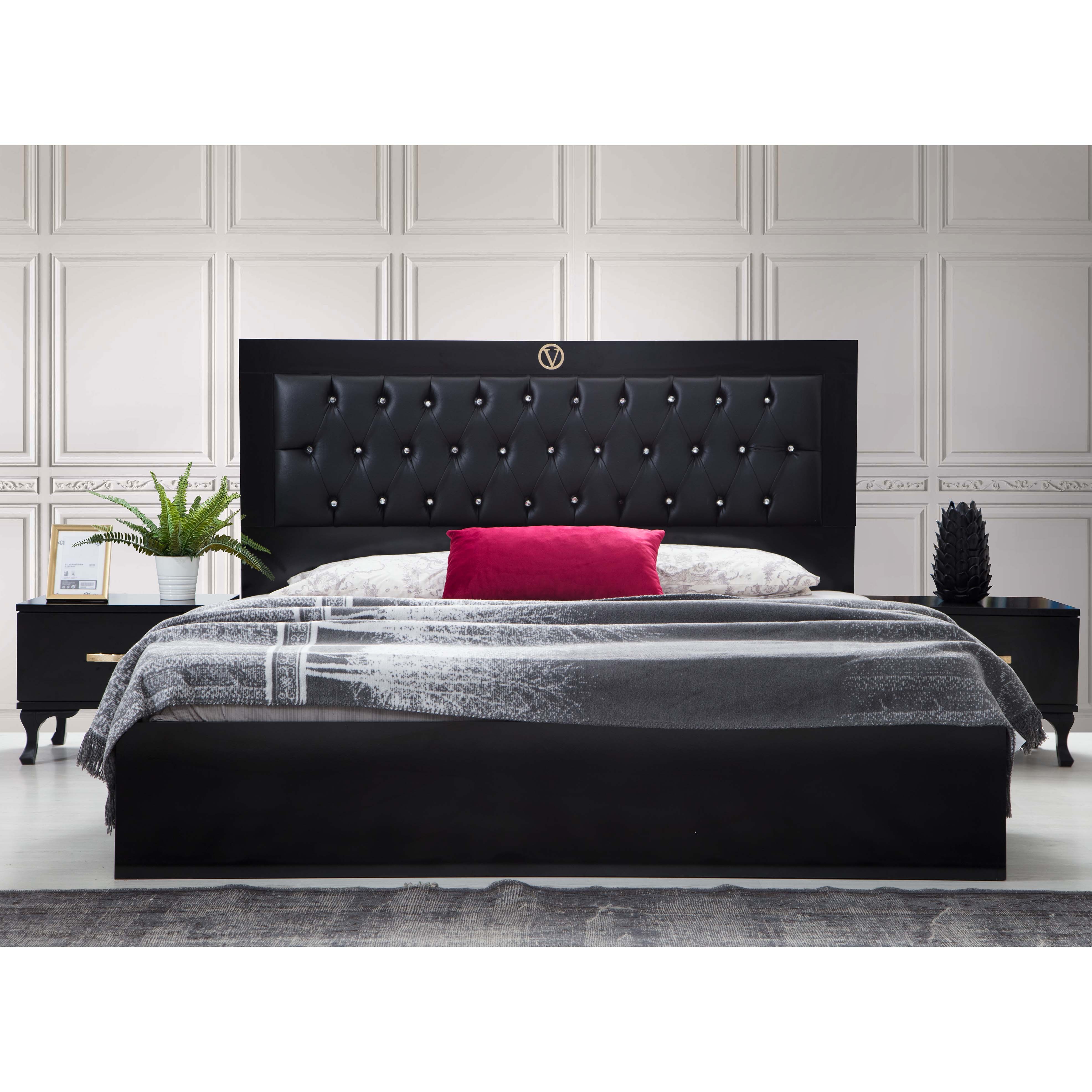 New Versace Bed With Storage 160x200 cm