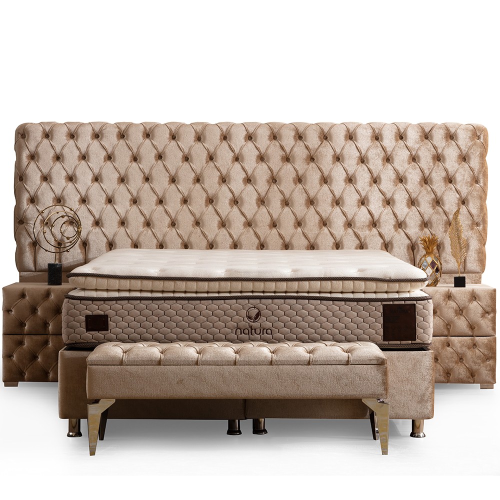 Siena Bed With Storage 140x190 cm