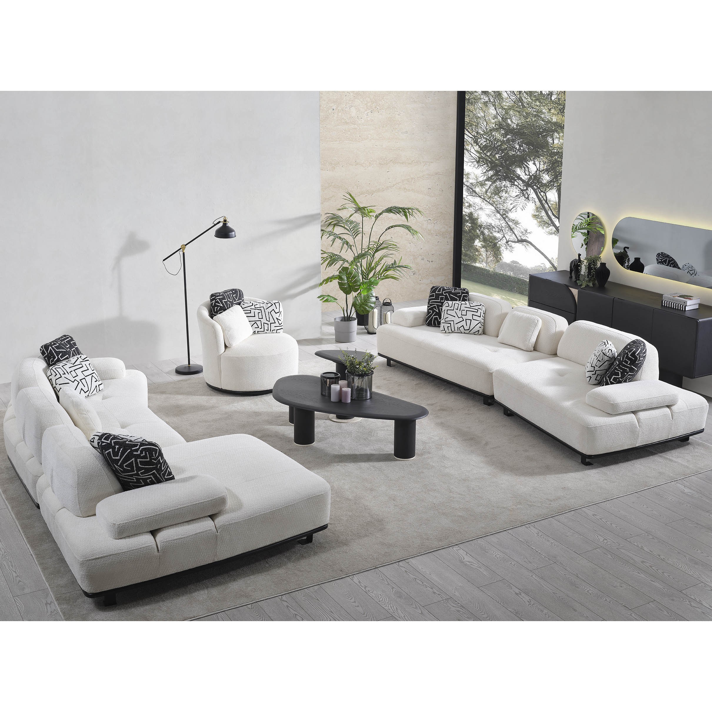 Perla Relax Sofa+4+1+1 Sofa Set