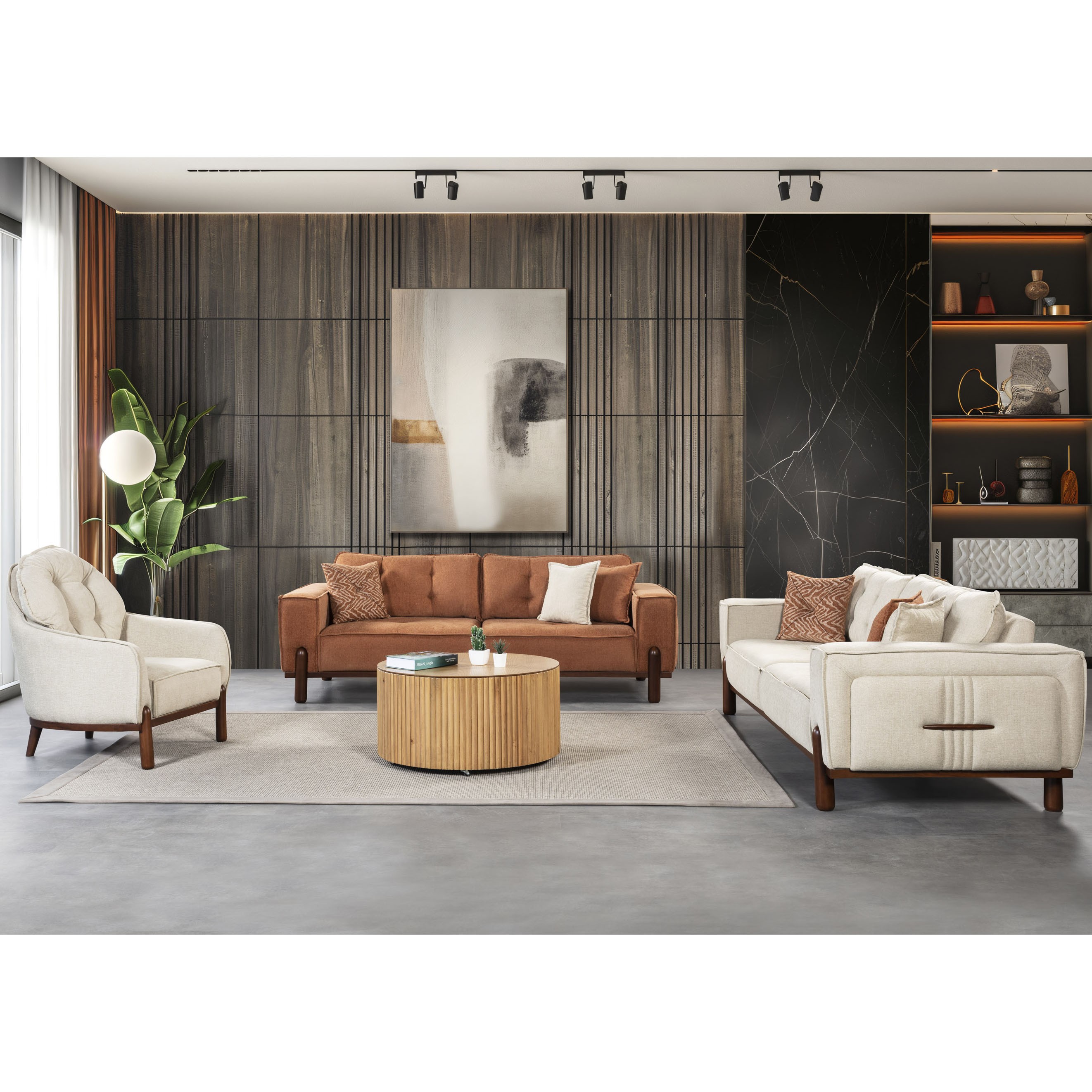 Puma 3+3+1+1 Sofa Set