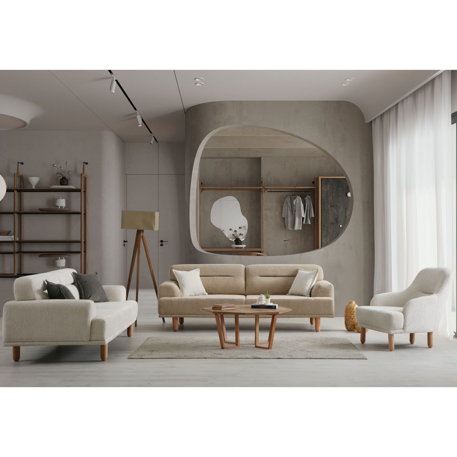 Anka Vol2 3+3+1+1 Sofa Set