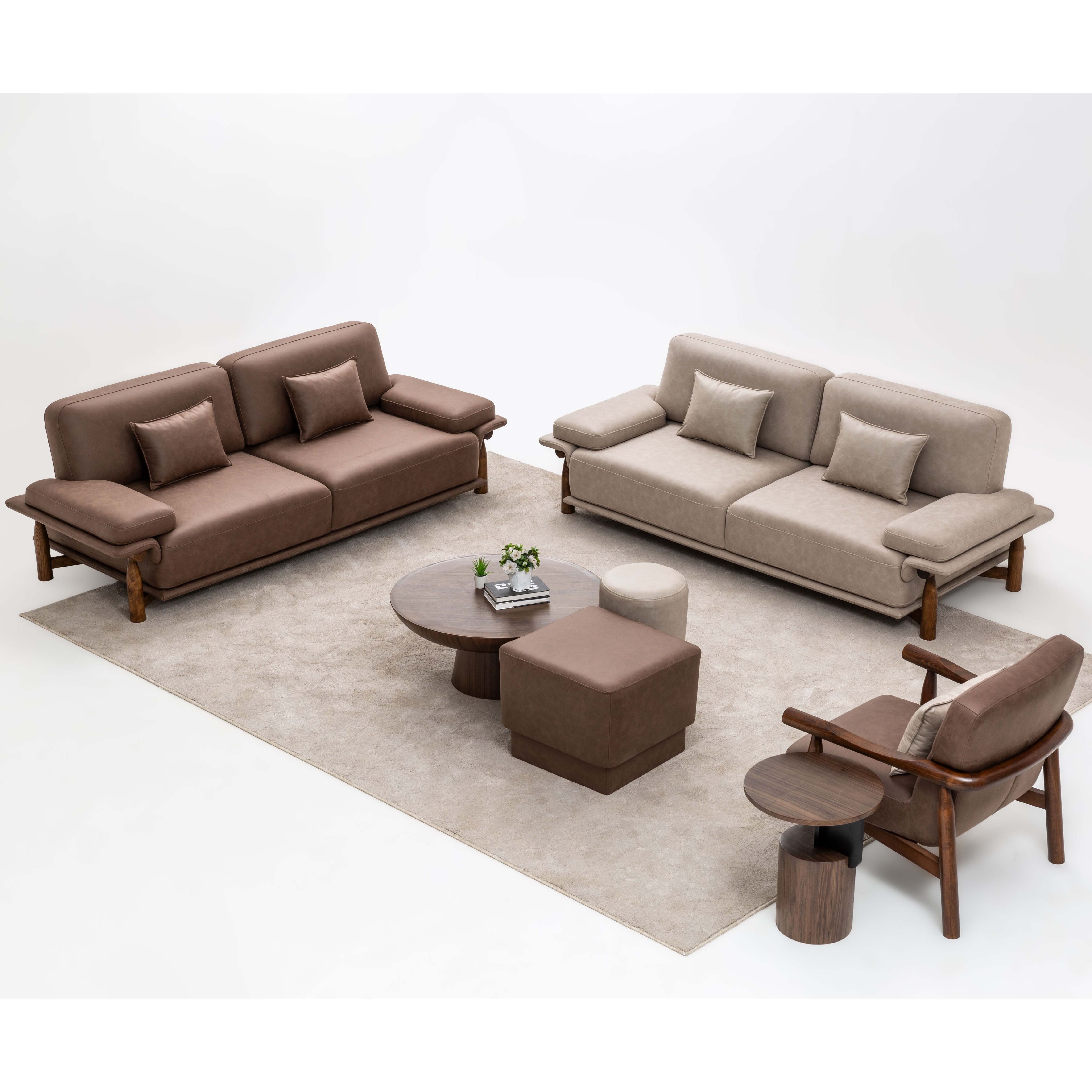 Aura Vol3 3+3+1+1 Sofa Set