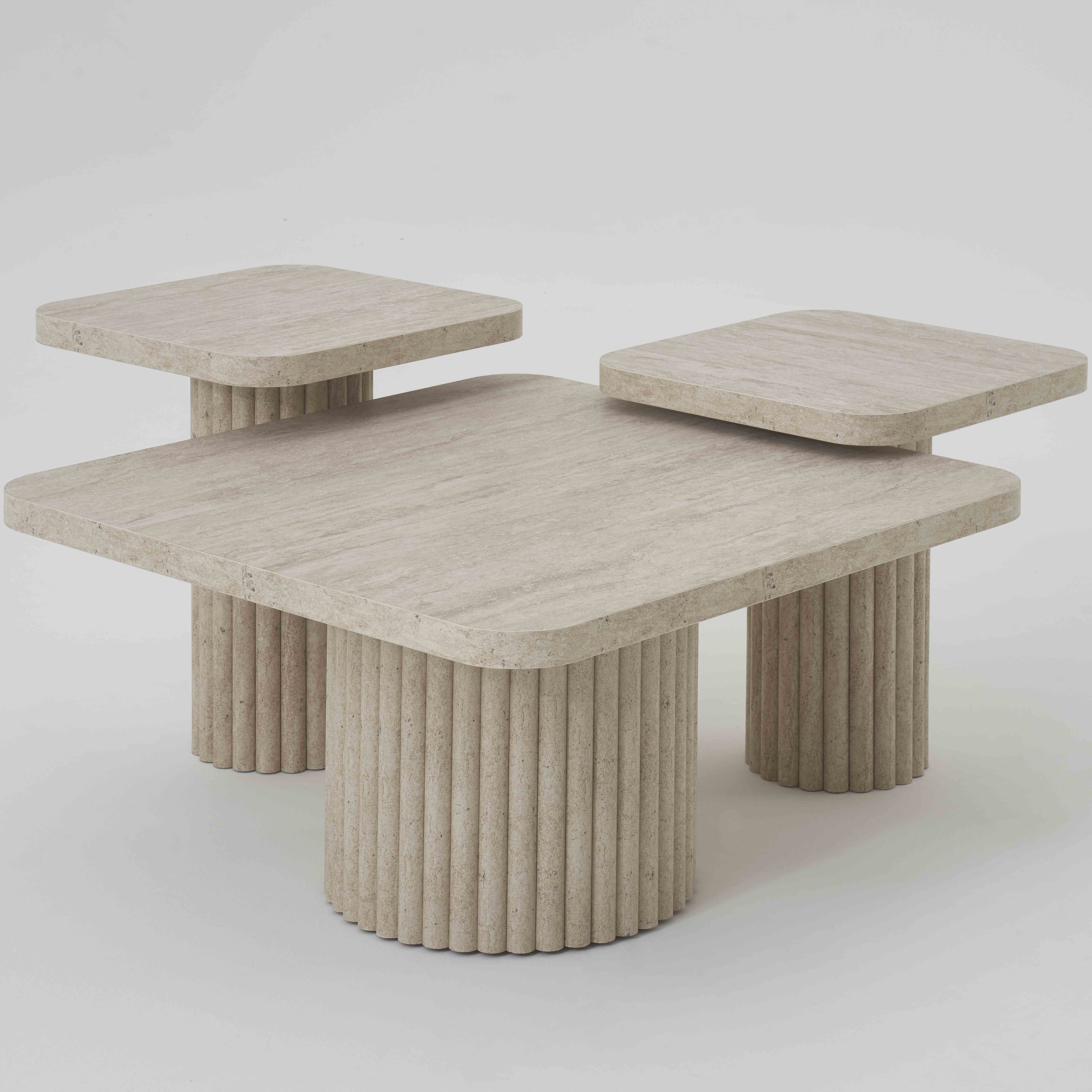 Roma Vol7 Center & Side*2 Tables