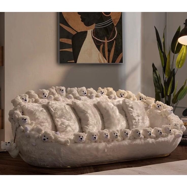 Teddy Bears 3 Seater