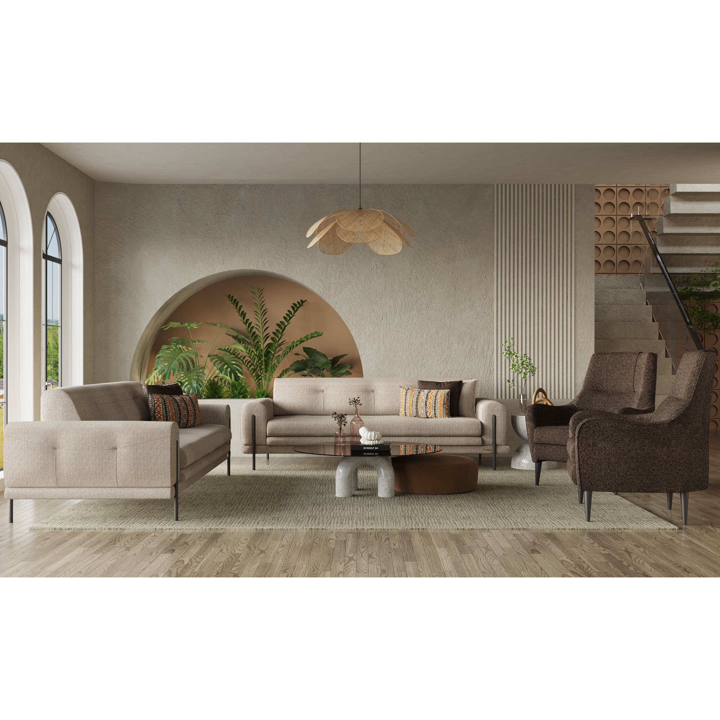 Salda 3+2+1+1 Sofa Set