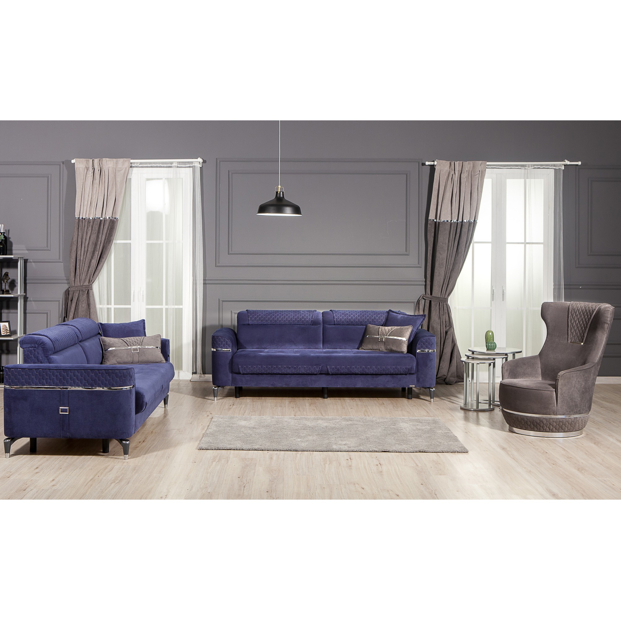 Veyron 3+3+1+1 Sofa Set