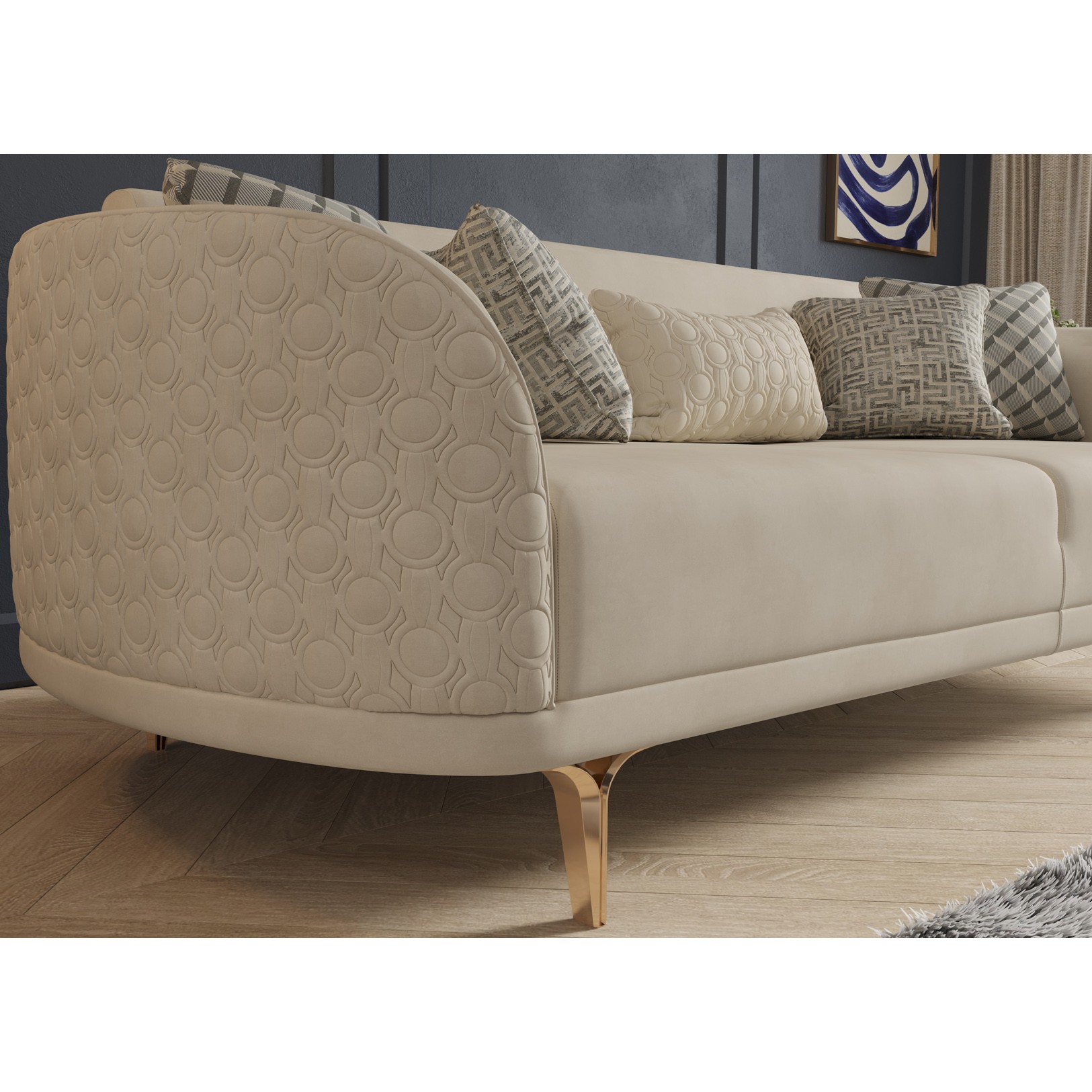 Bendis Vol1 3+3+1+1 Sofa Set