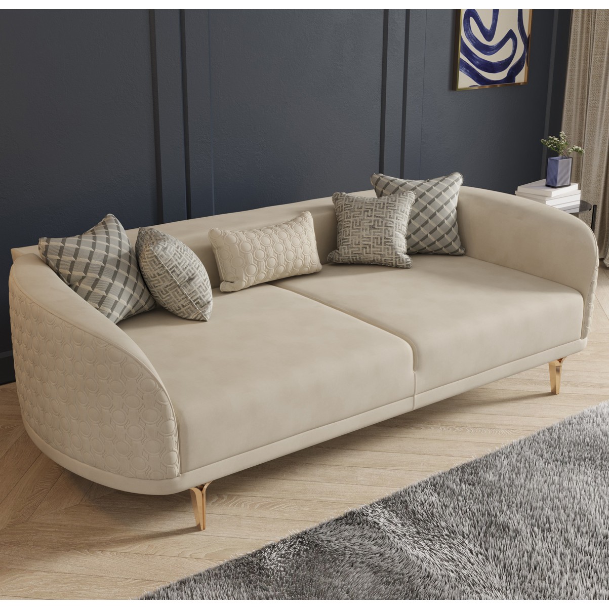 Bendis Vol2 3+3+1+1 Sofa Set