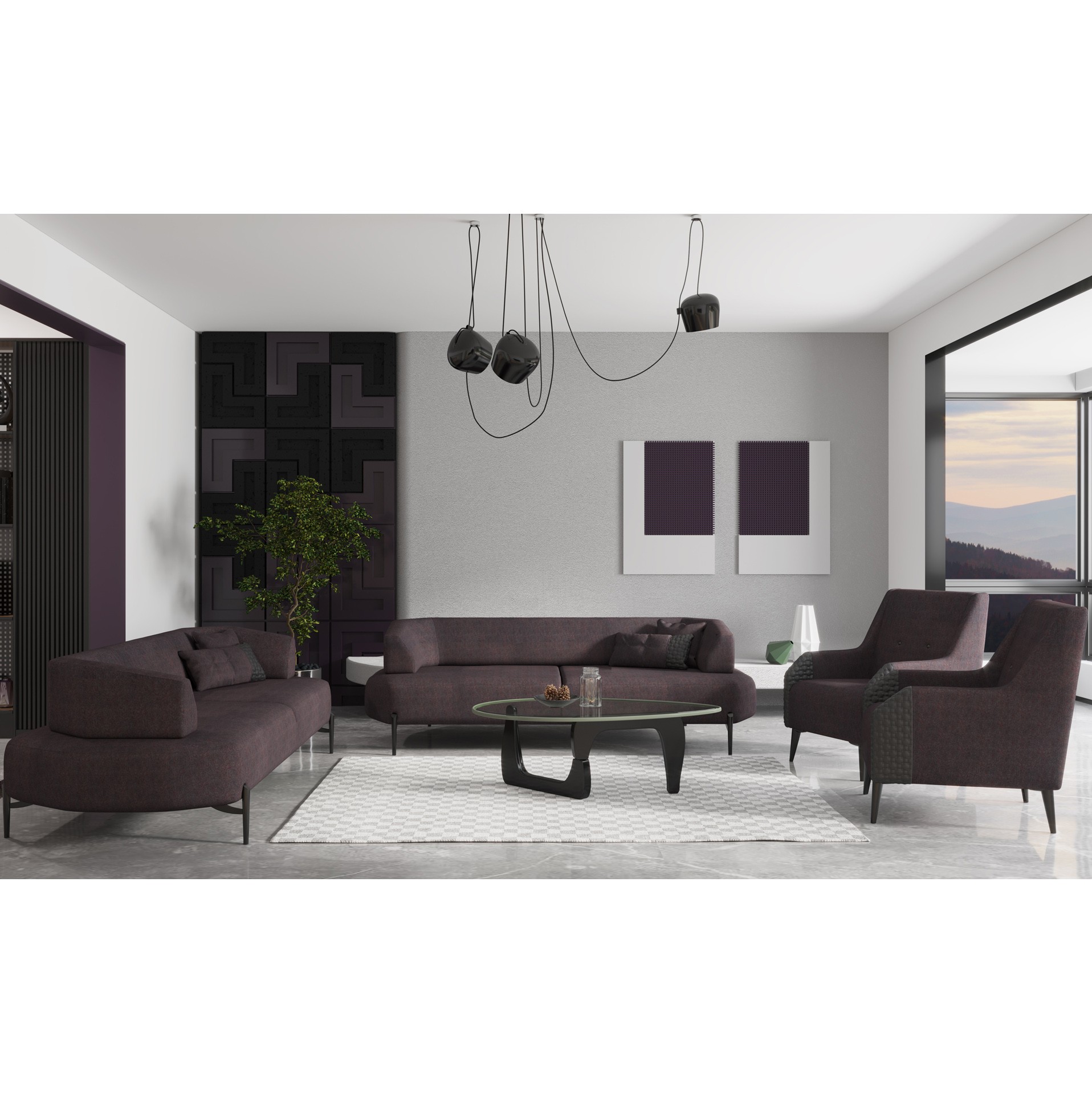 Romeo Vol2 3+3+1+1 Sofa Set