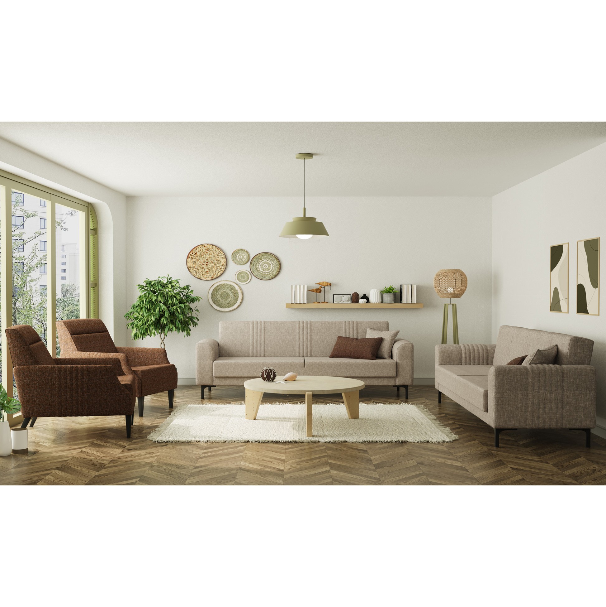 Rio Vol2 3+2+1+1 Sofa Set