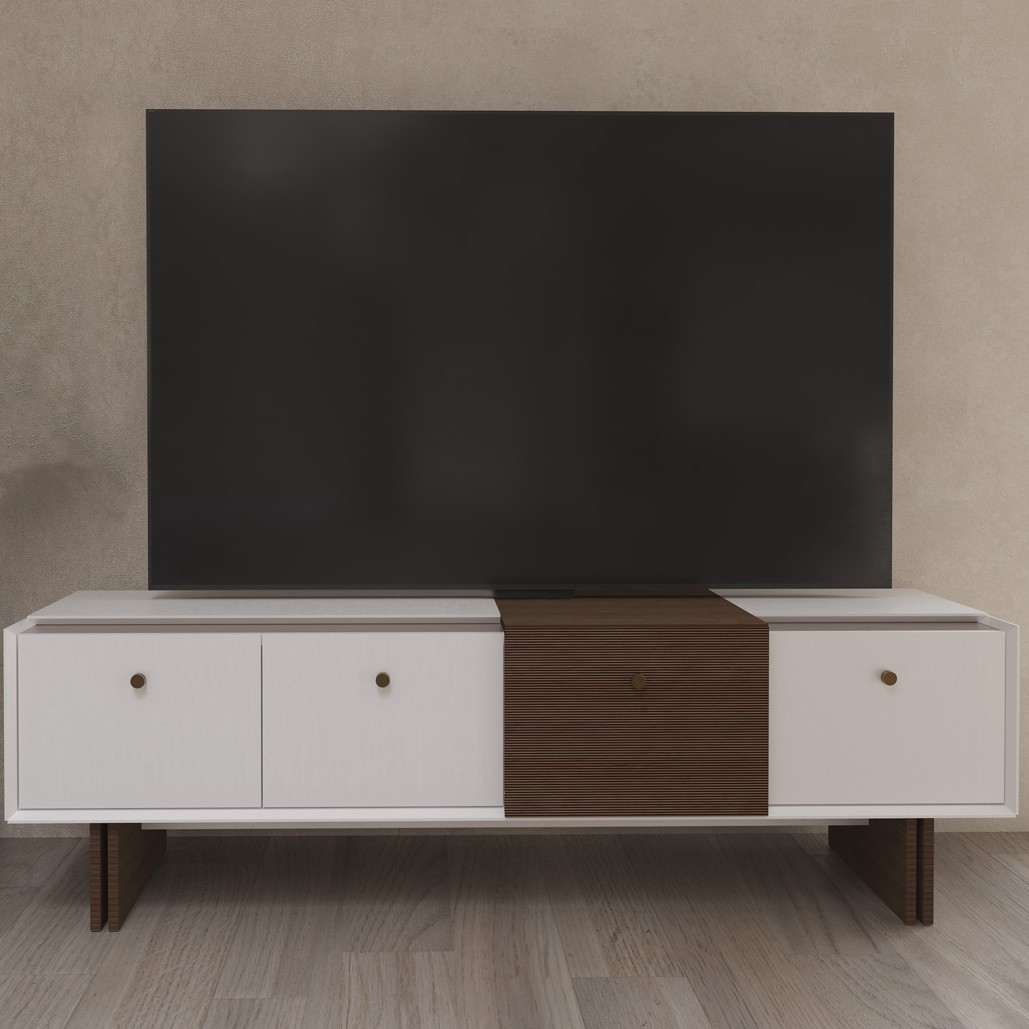 Linen Tv Stand