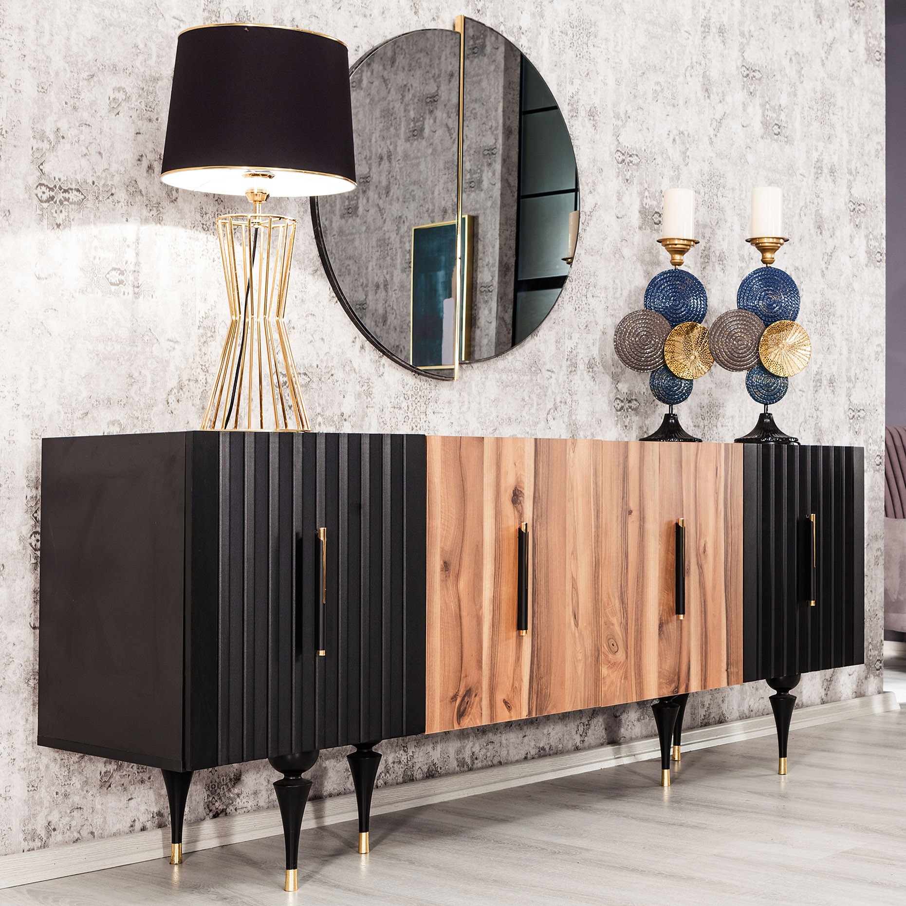 Urla Console & Mirror