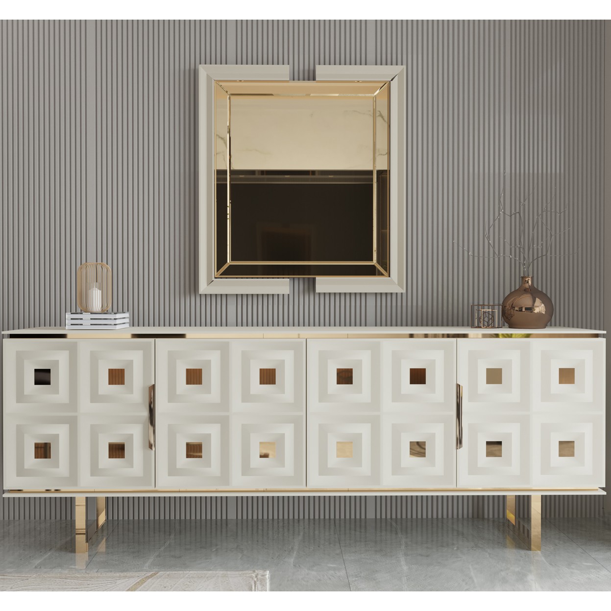 Vanesa Console & Mirror