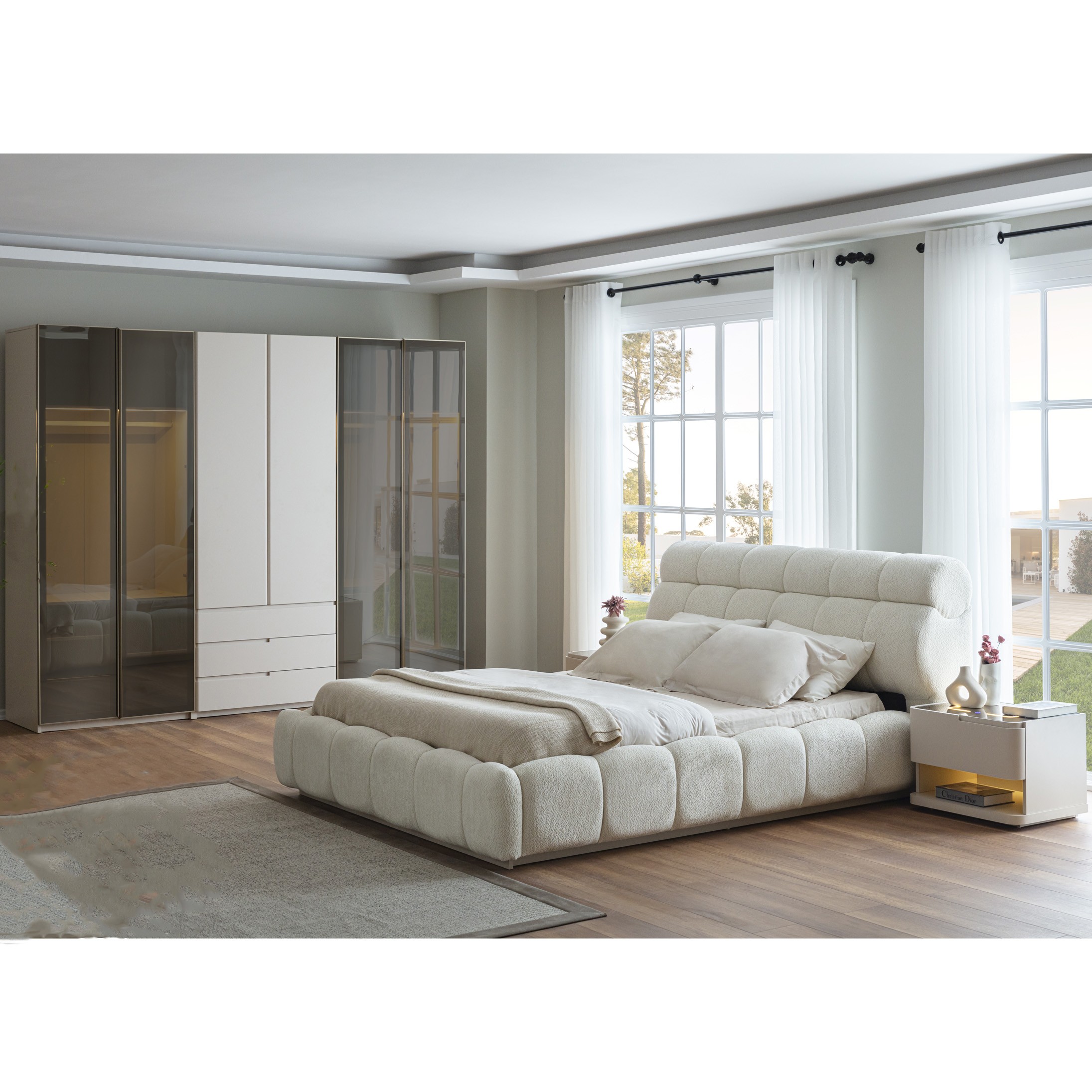 Asya Bedroom (Bed With Storage 180x200cm)