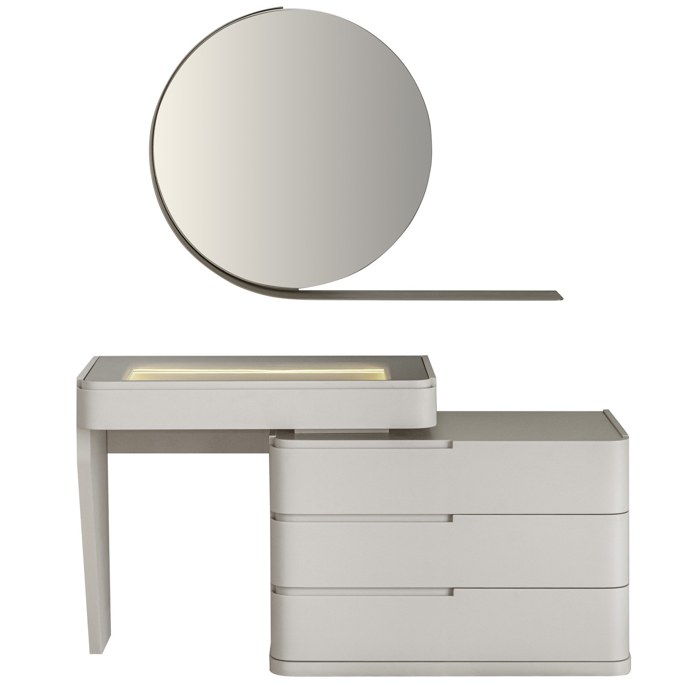 Asya Dresser With Mirror