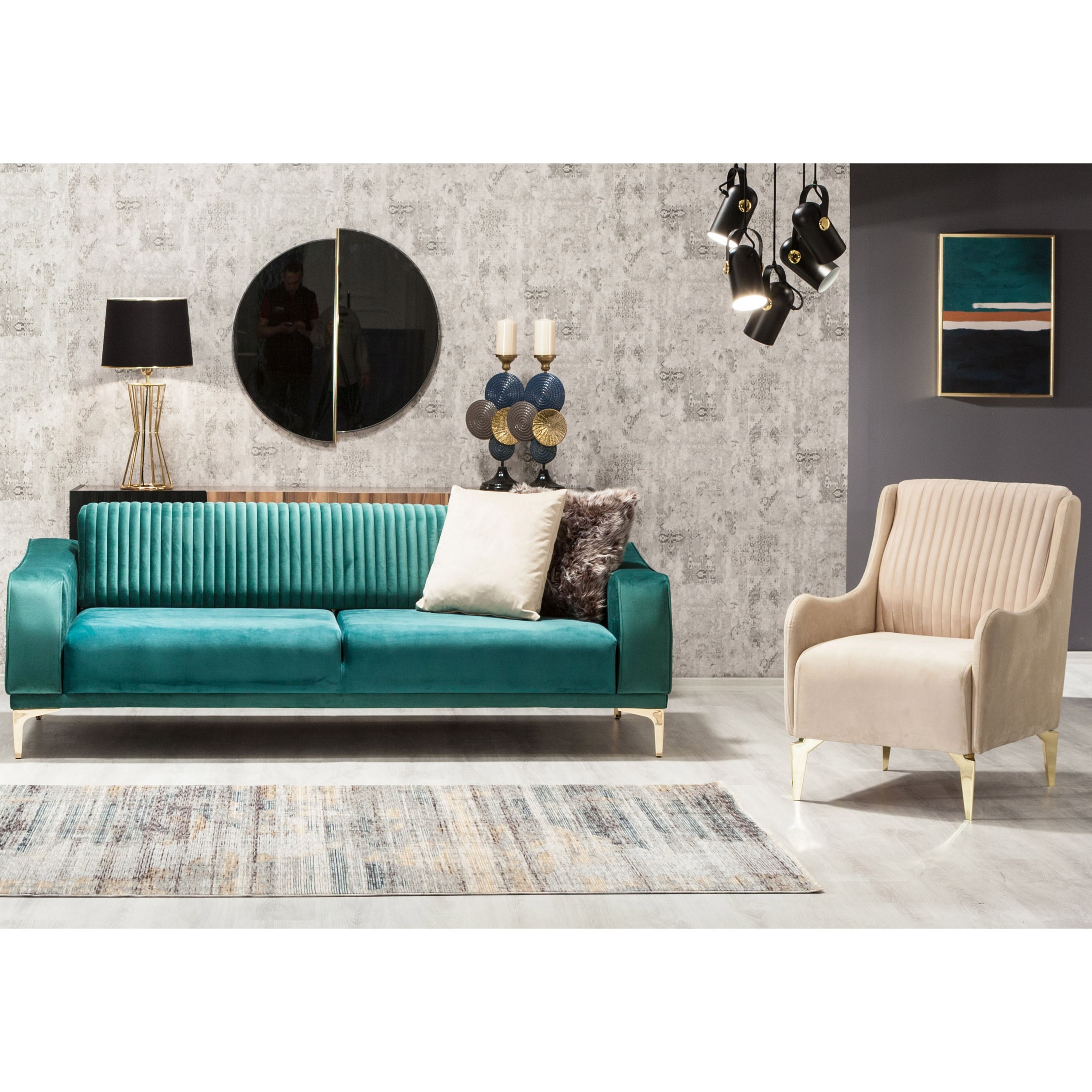 Urla Vol2 3+3+1+1 Sofa Set