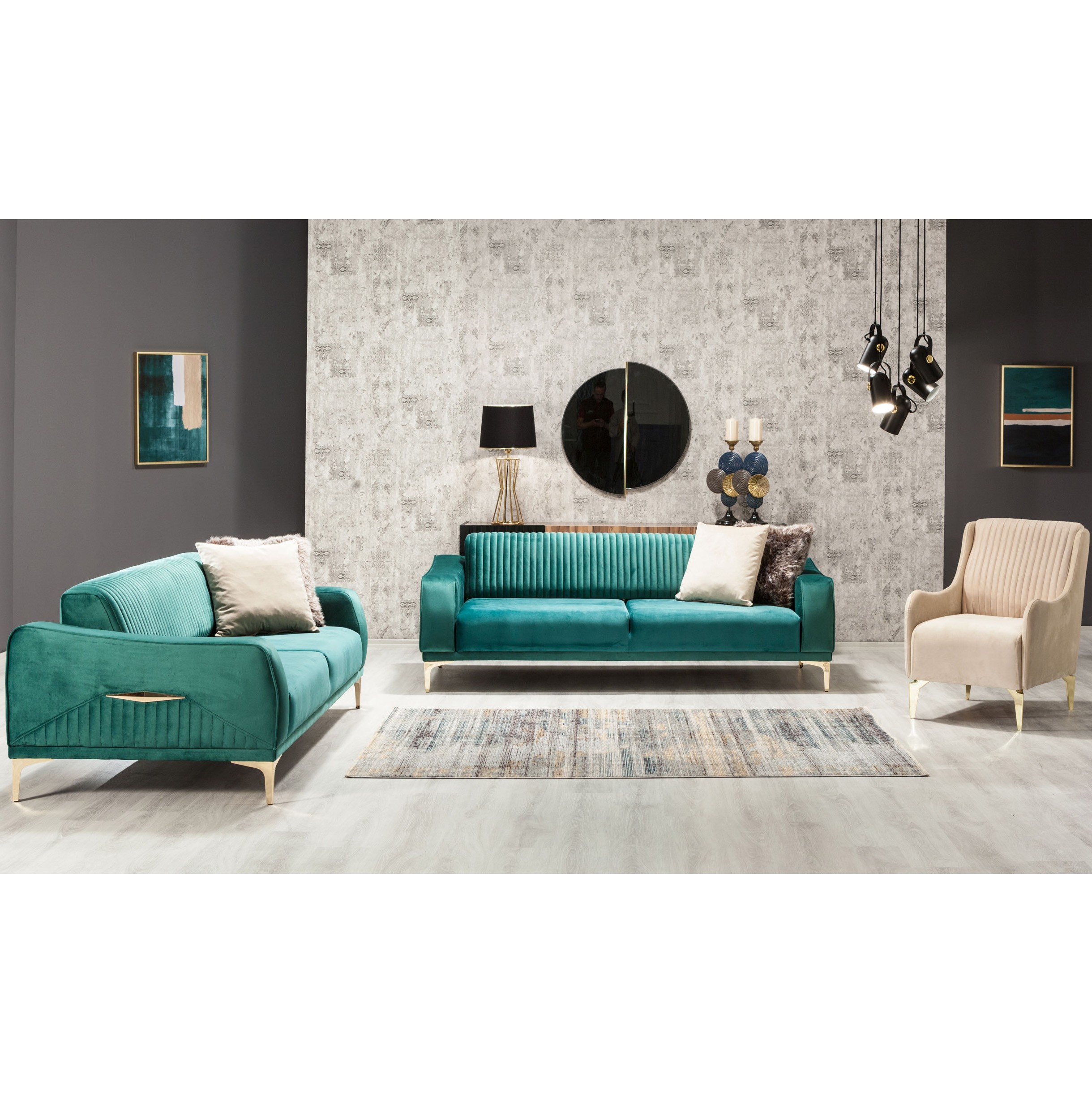 Urla Vol2 3+3+1+1 Sofa Set