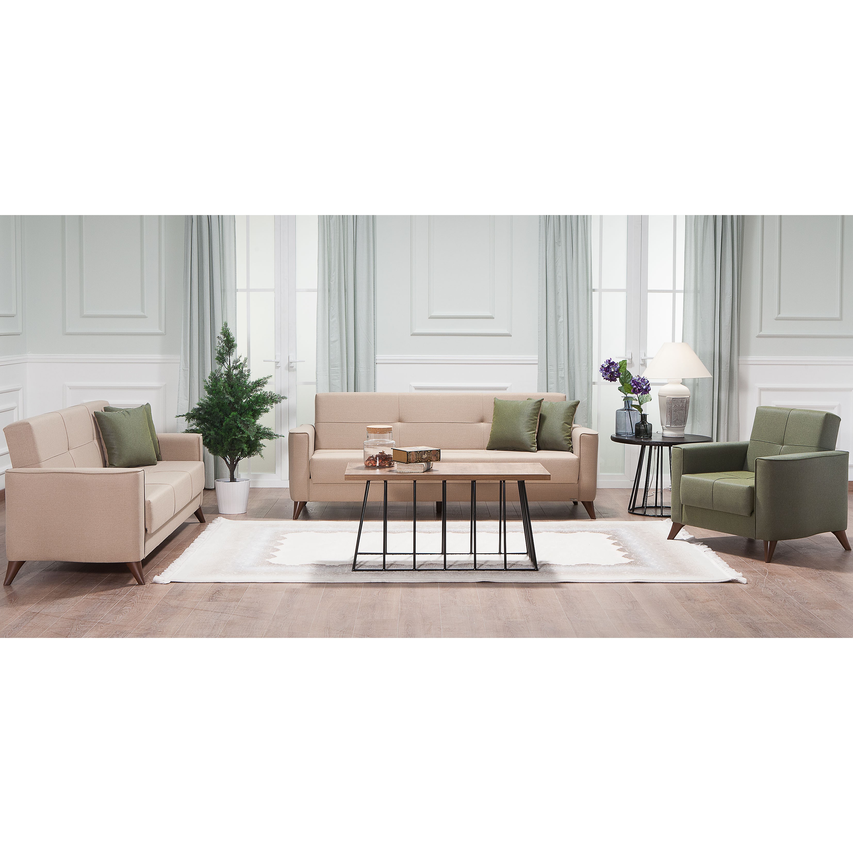 Star Vol5 3+3+1+1 Sofa Set