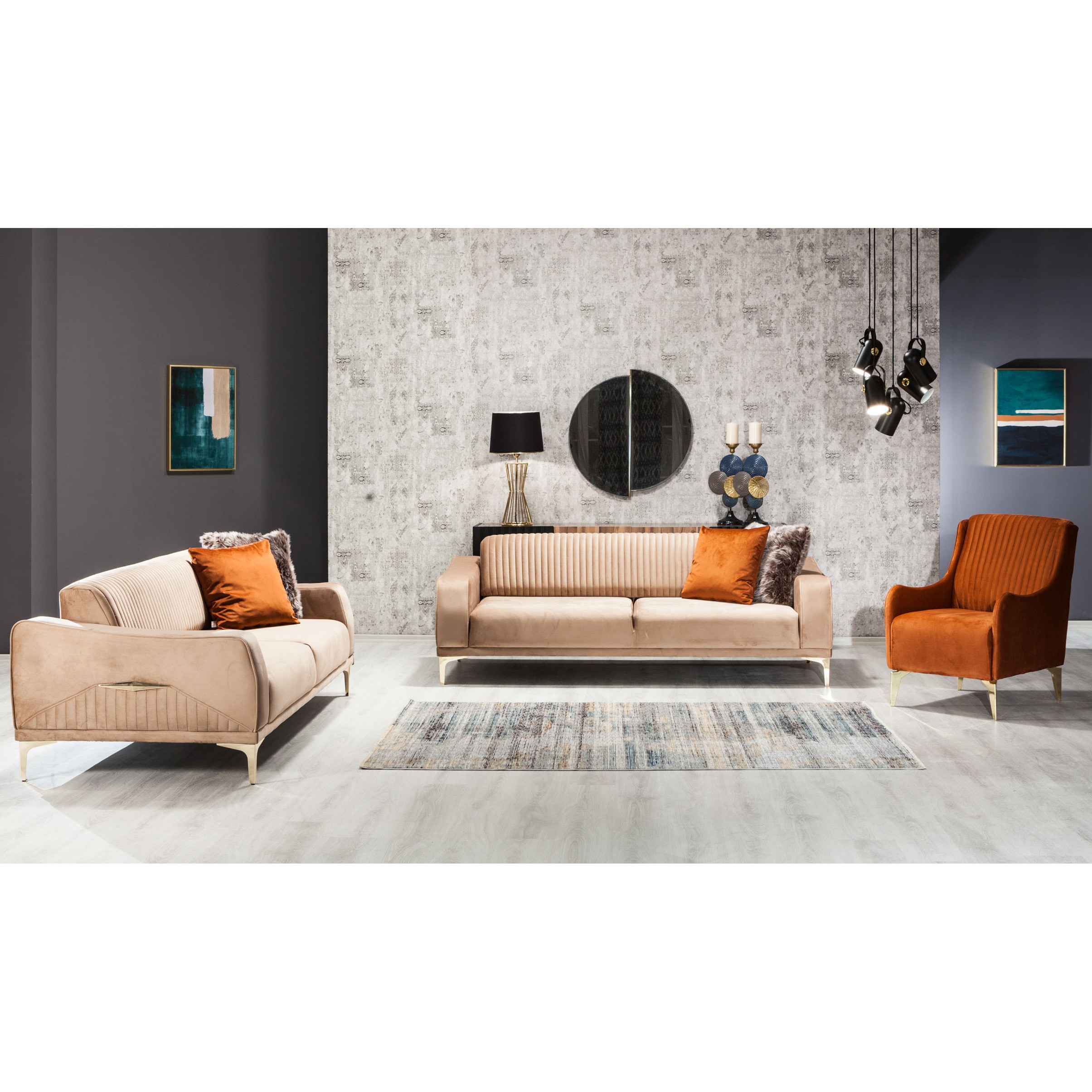 Urla Vol3 3+3+1+1 Sofa Set