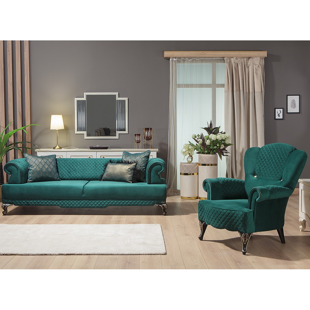 Hürrem Vol2 3+3+1+1 Sofa Set