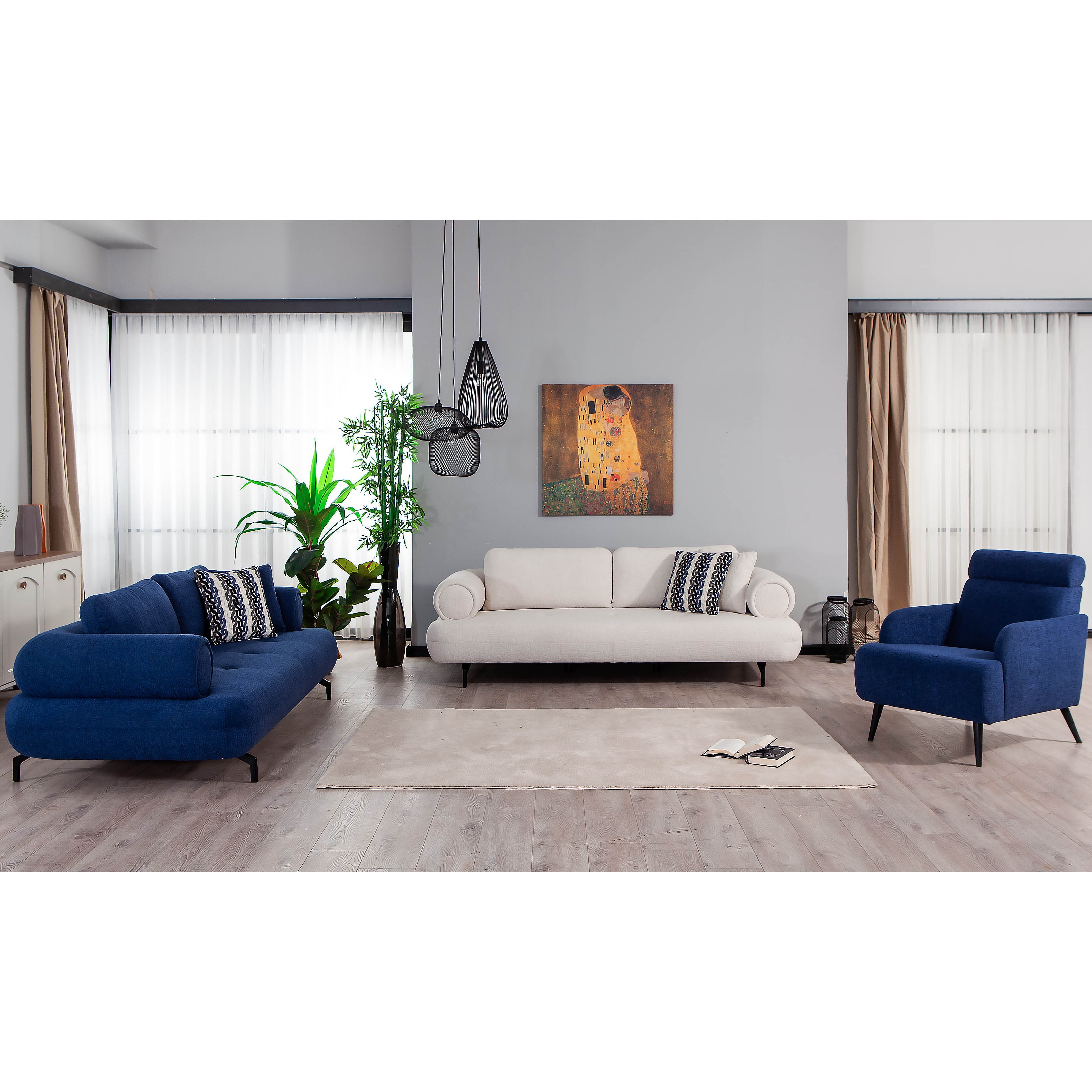 Palvin Vol2 3+3+1+1 Sofa Set