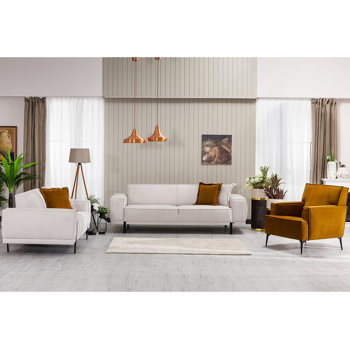 Loft Vol4 3+2+1+1 Sofa Set