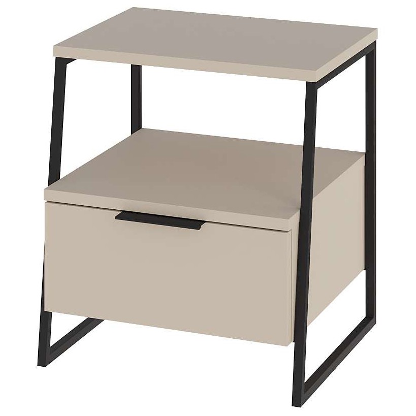 Pal Nightstand With Drawer Sandstone