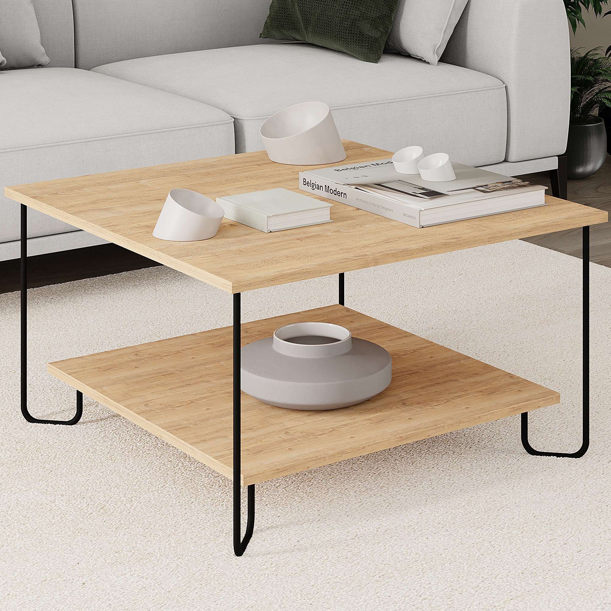 Marbo Coffee Table Sapphire Oak - Sapphire Oak