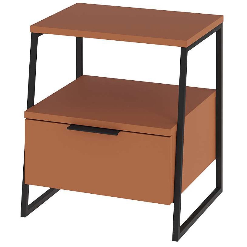 Pal Nightstand With Drawer Cinnamon