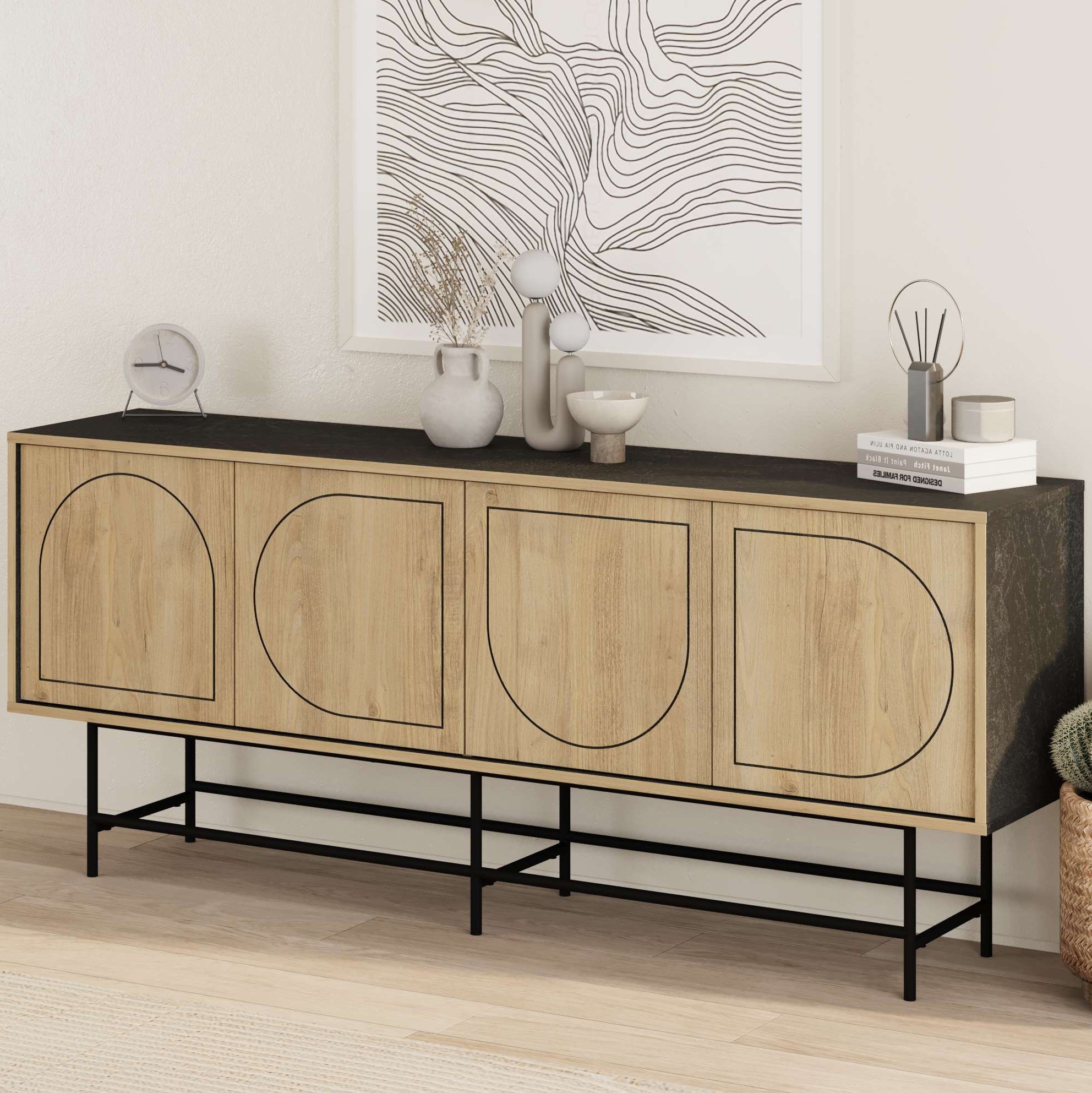 Joji Console Yosun - Sapphire Oak