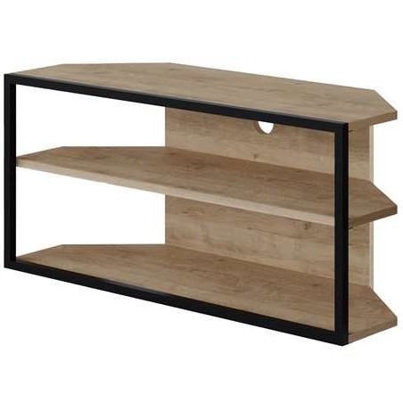 Echo Corner TV Stand Sapphire Oak