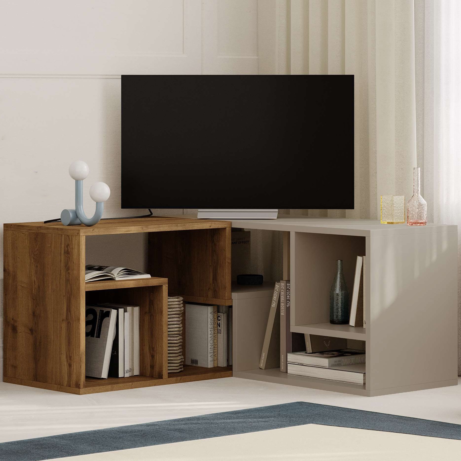 Glis TV Stand Hitit - Sandstone