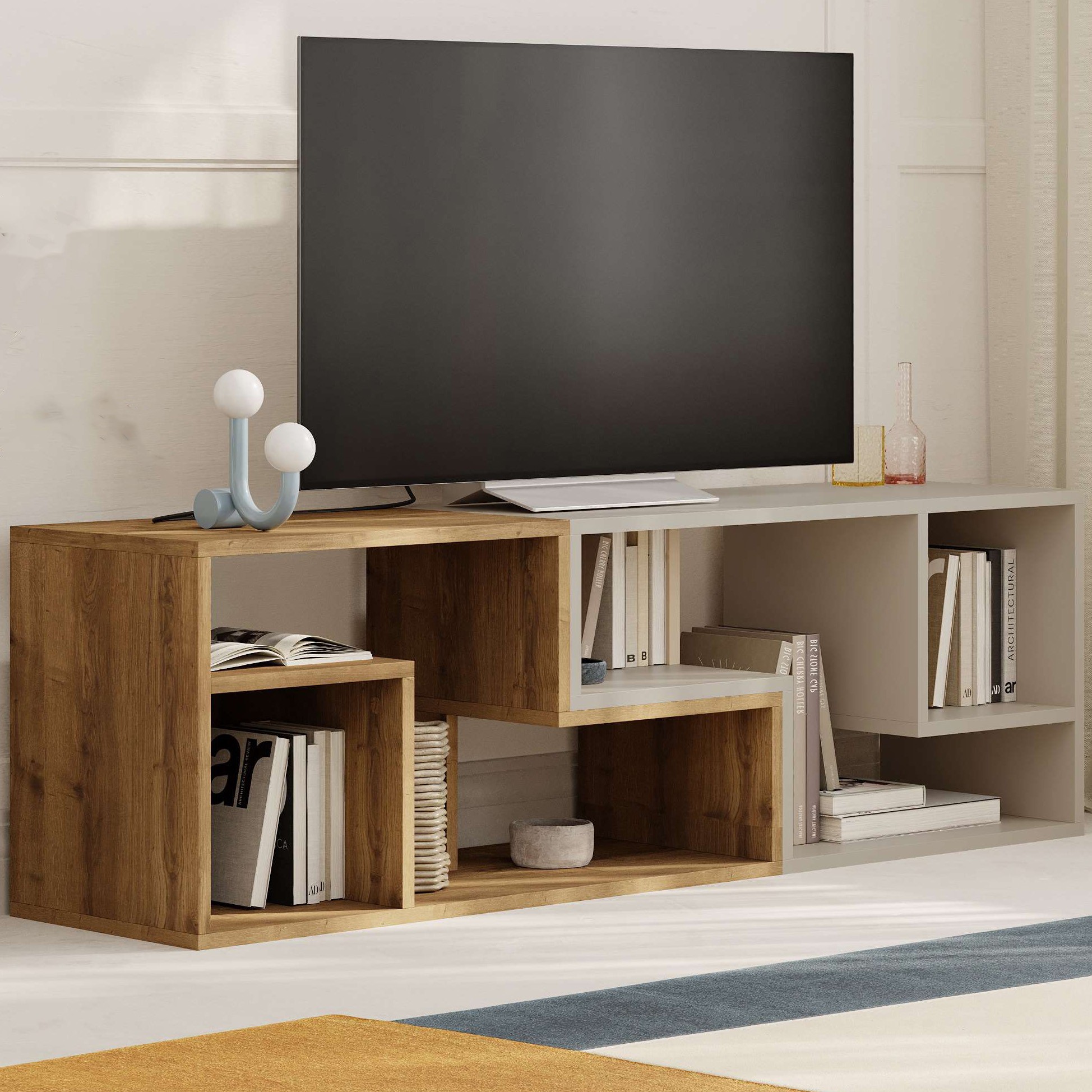 Glis TV Stand Hitit - Sandstone