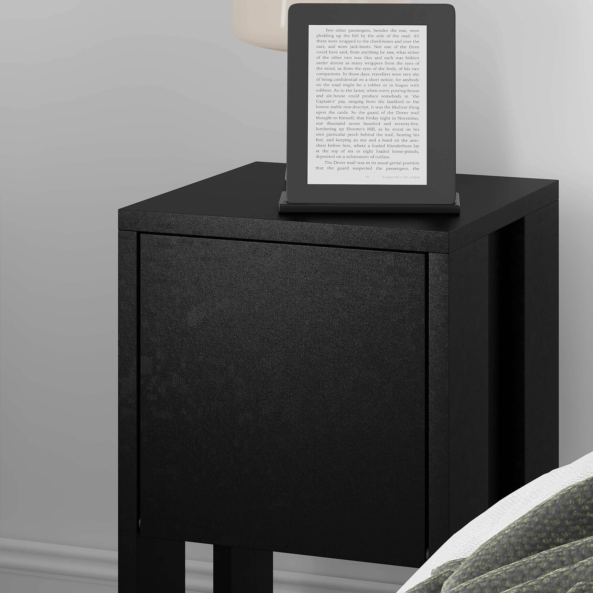 Ema Nightstand Black Bute - Black Bute