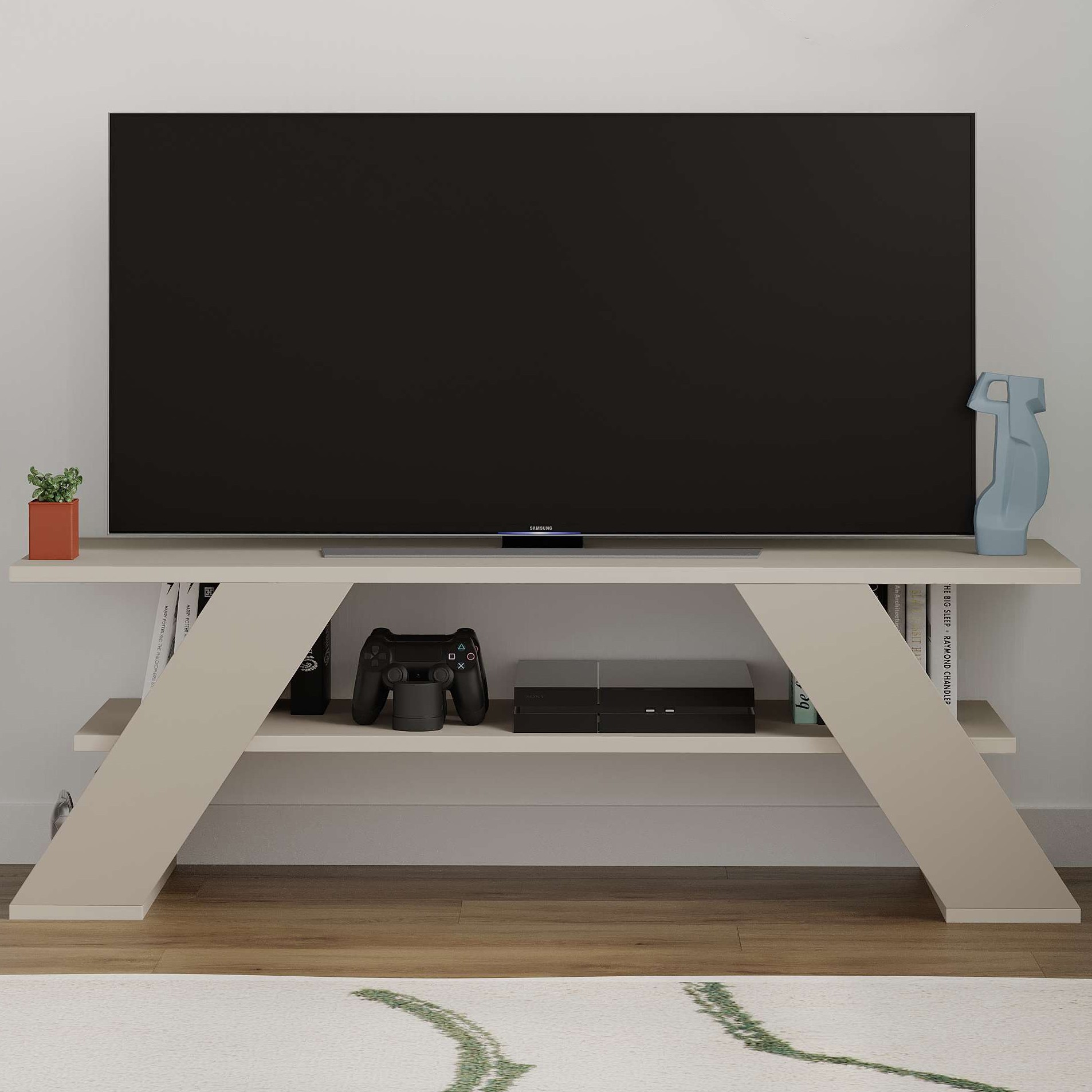 Farfalla Tv Stand Sandstone