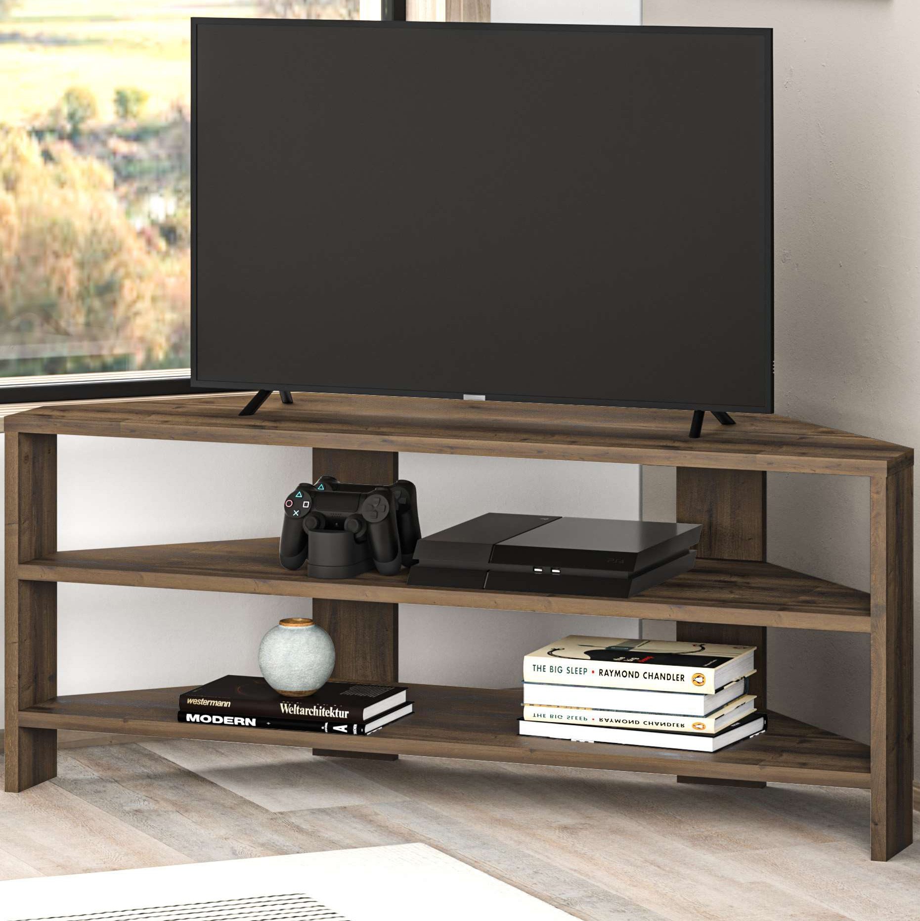 Thales Corner Tv Stand Hitit - Hitit