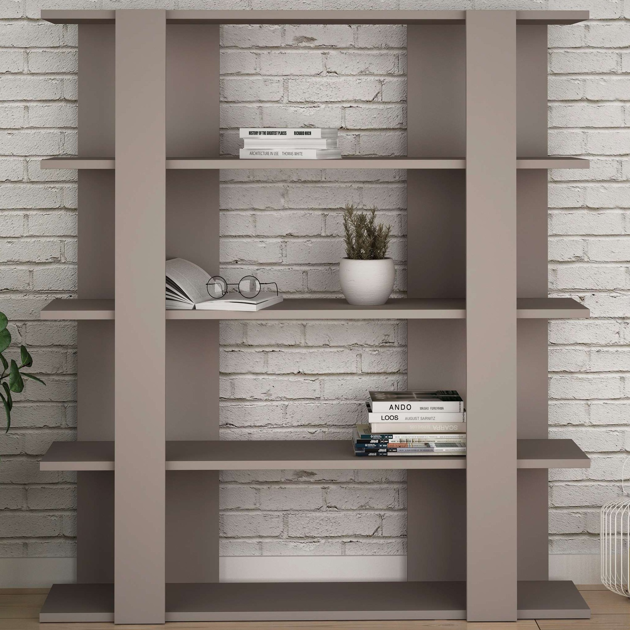 Tita Bookcase Light Mocha