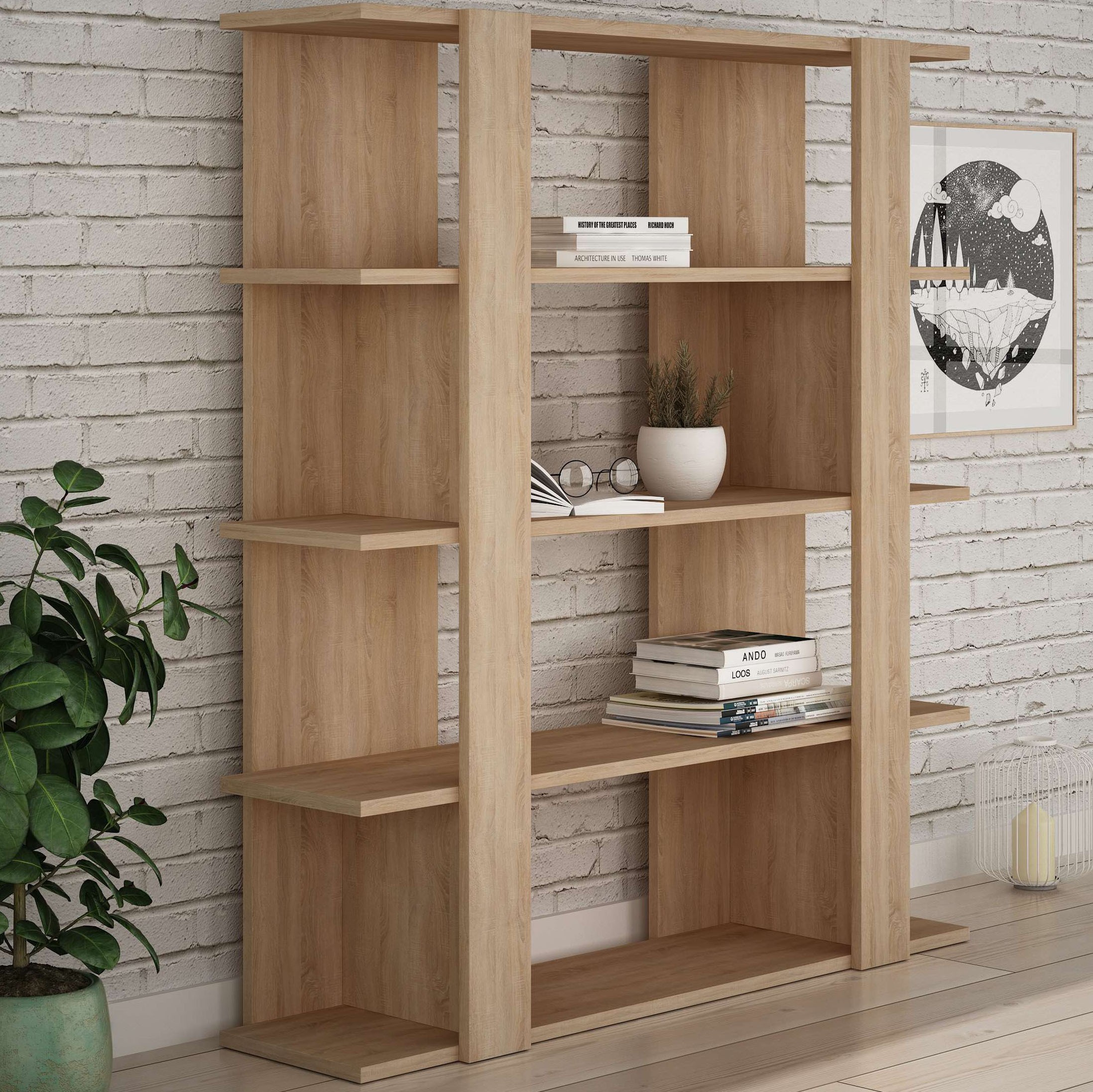 Tita Bookcase Oak