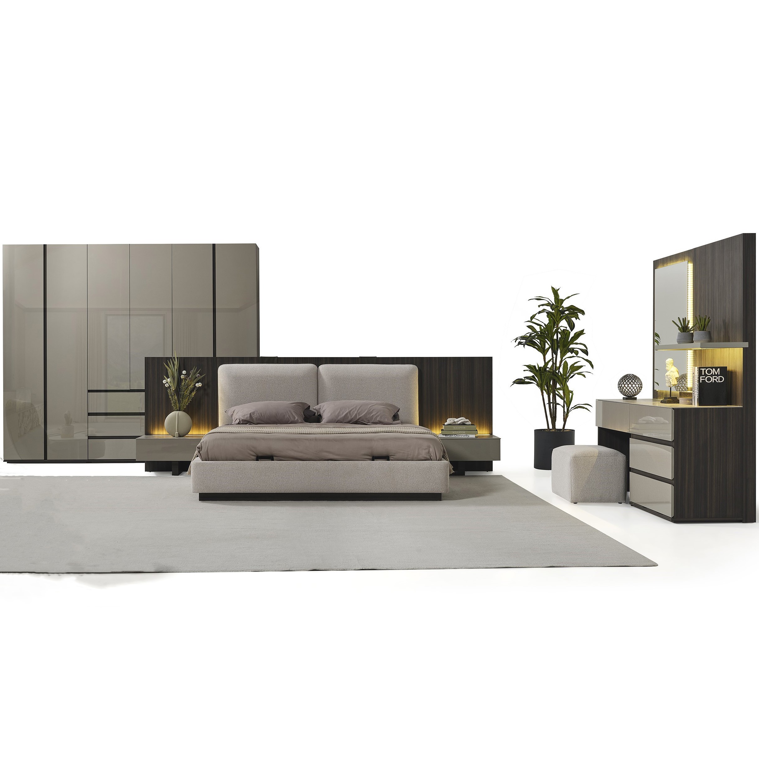 Bien Vol1 Bedroom (Bed With Storage 180x200cm)