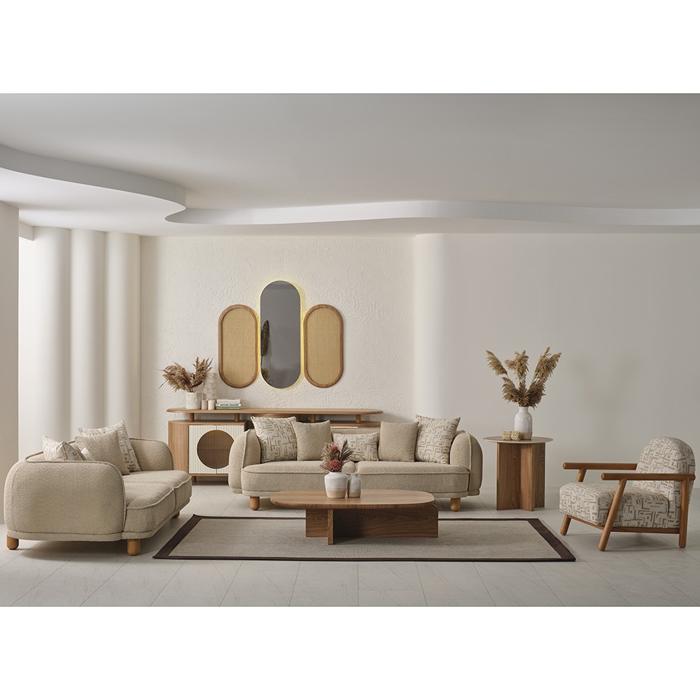 Açelya 3+3+1+1 Sofa Set