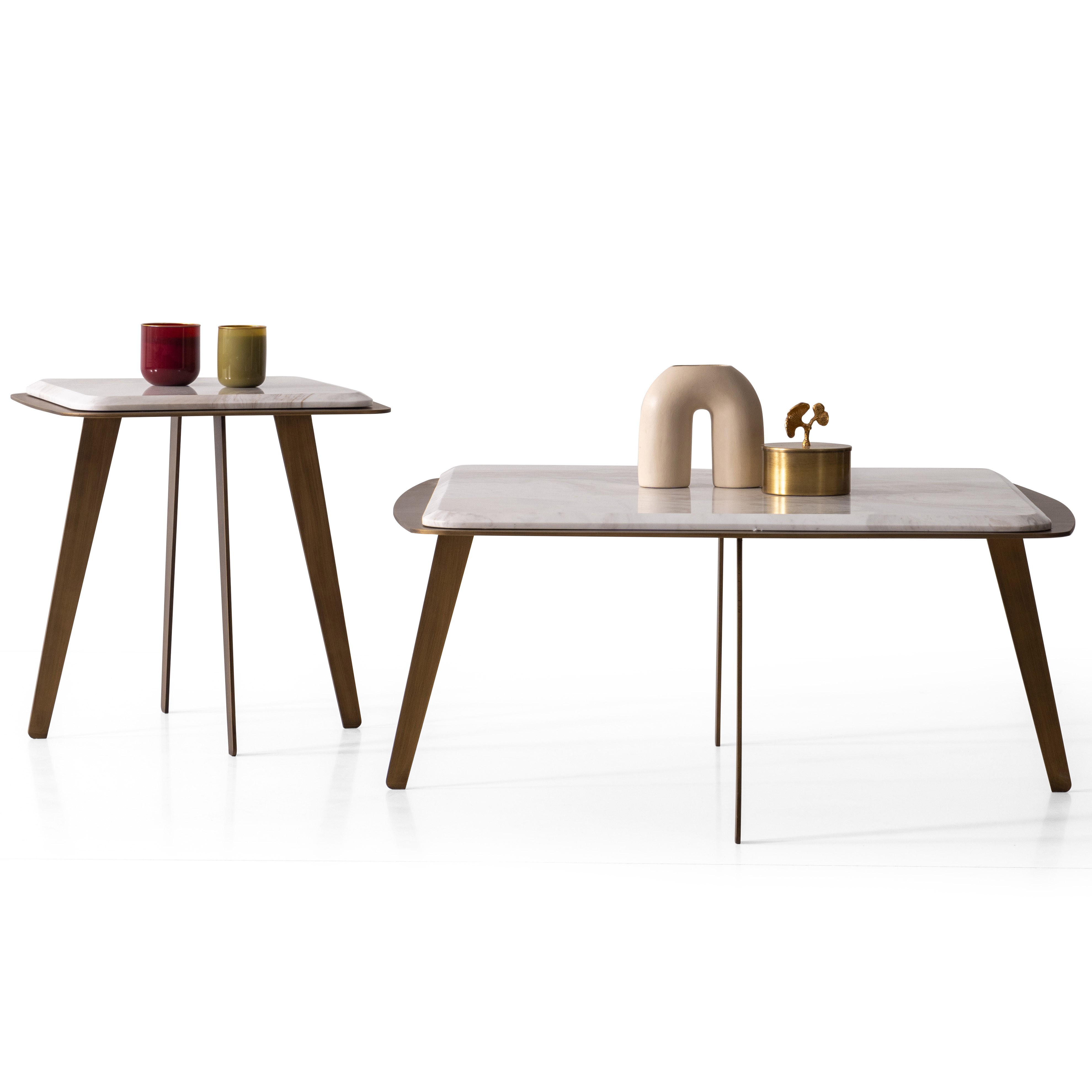 Prisca Center & Side Table