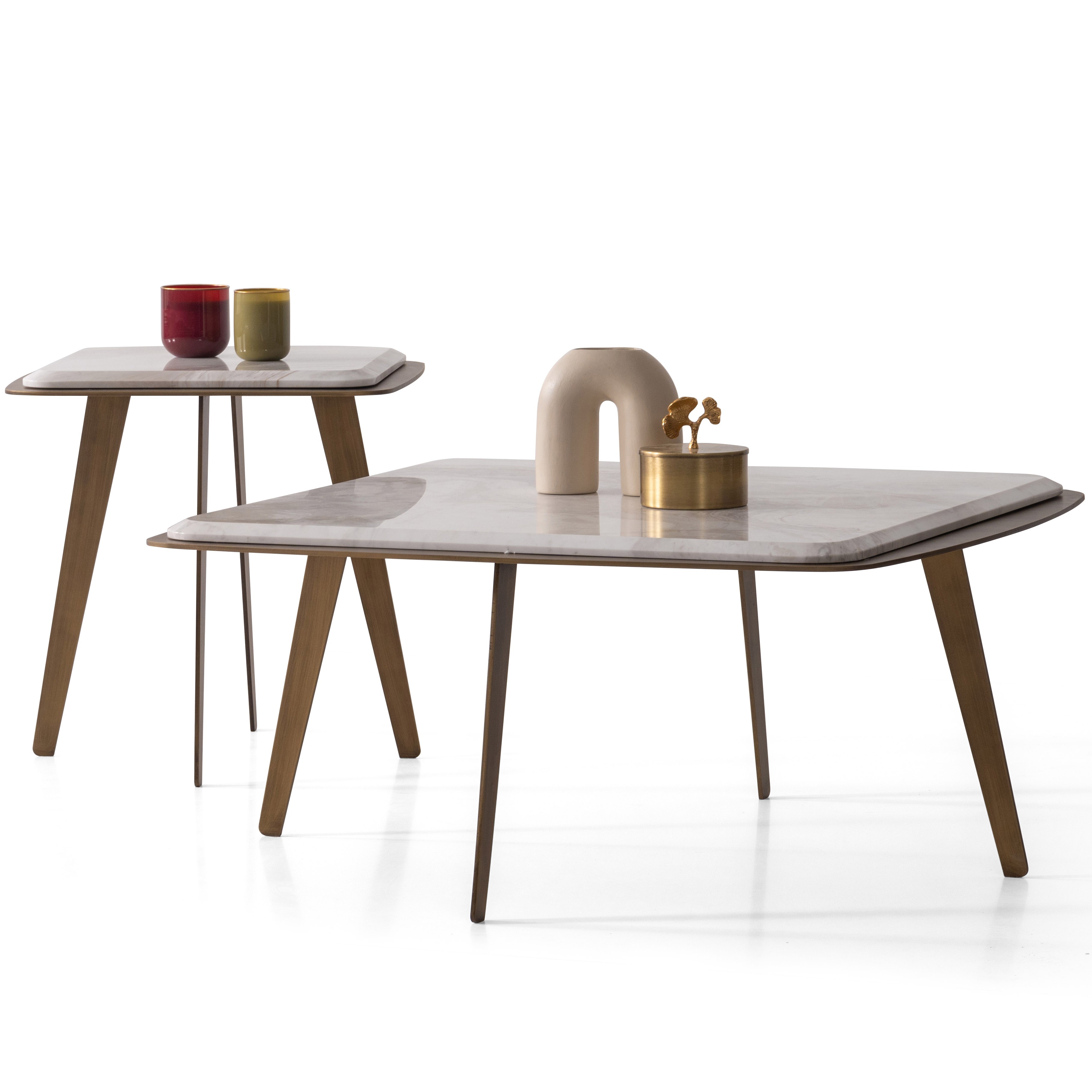 Prisca Center & Side Table