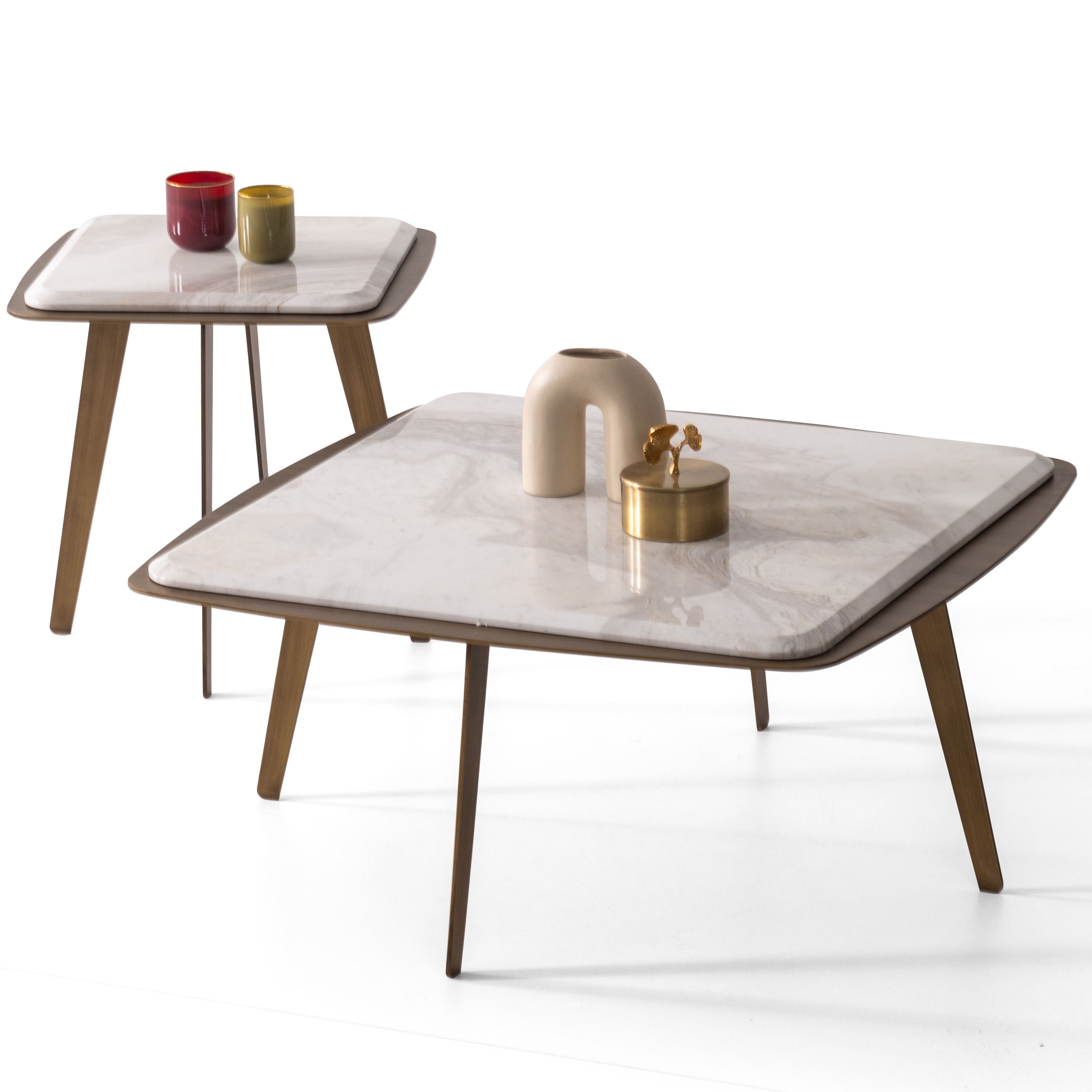 Prisca Center & Side Table
