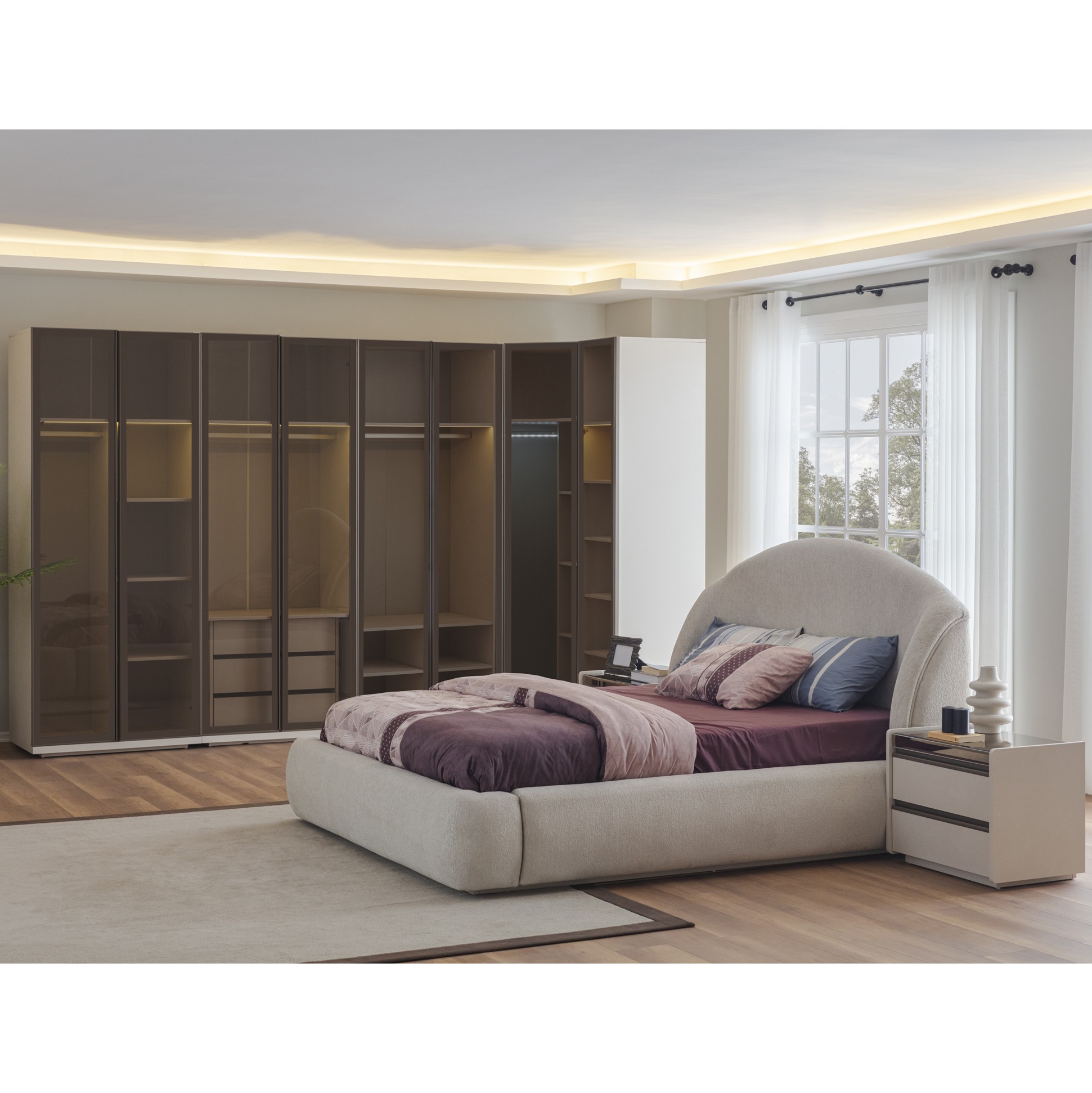 Luna Vol3 Bedroom (Bed With Storage 160x200cm)