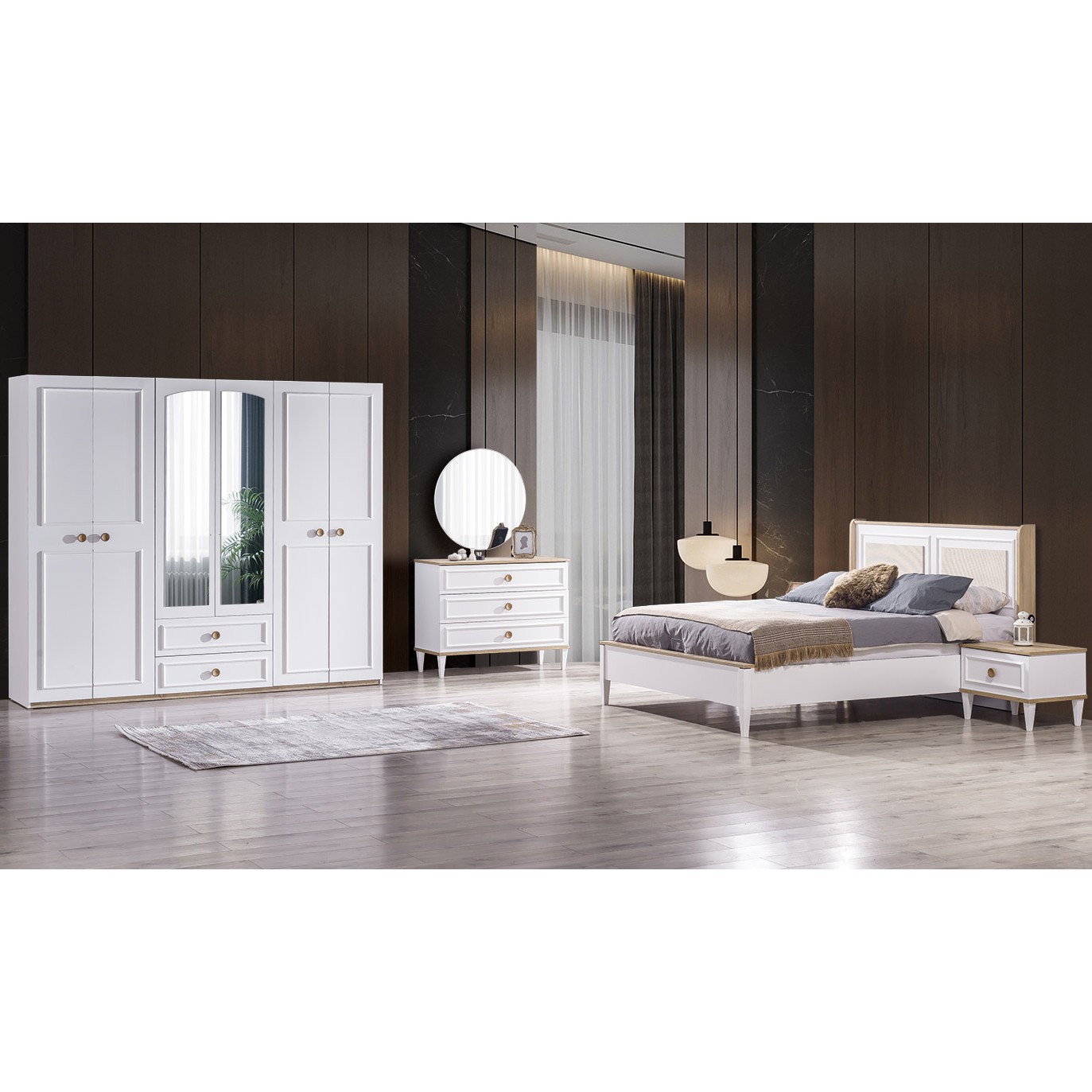 Legna Bedroom (Bed Without Storage 160x200cm)