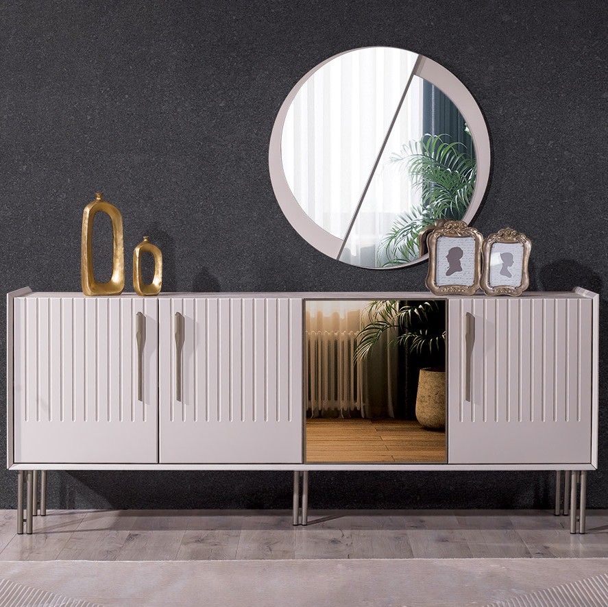 Tress Console Mirror