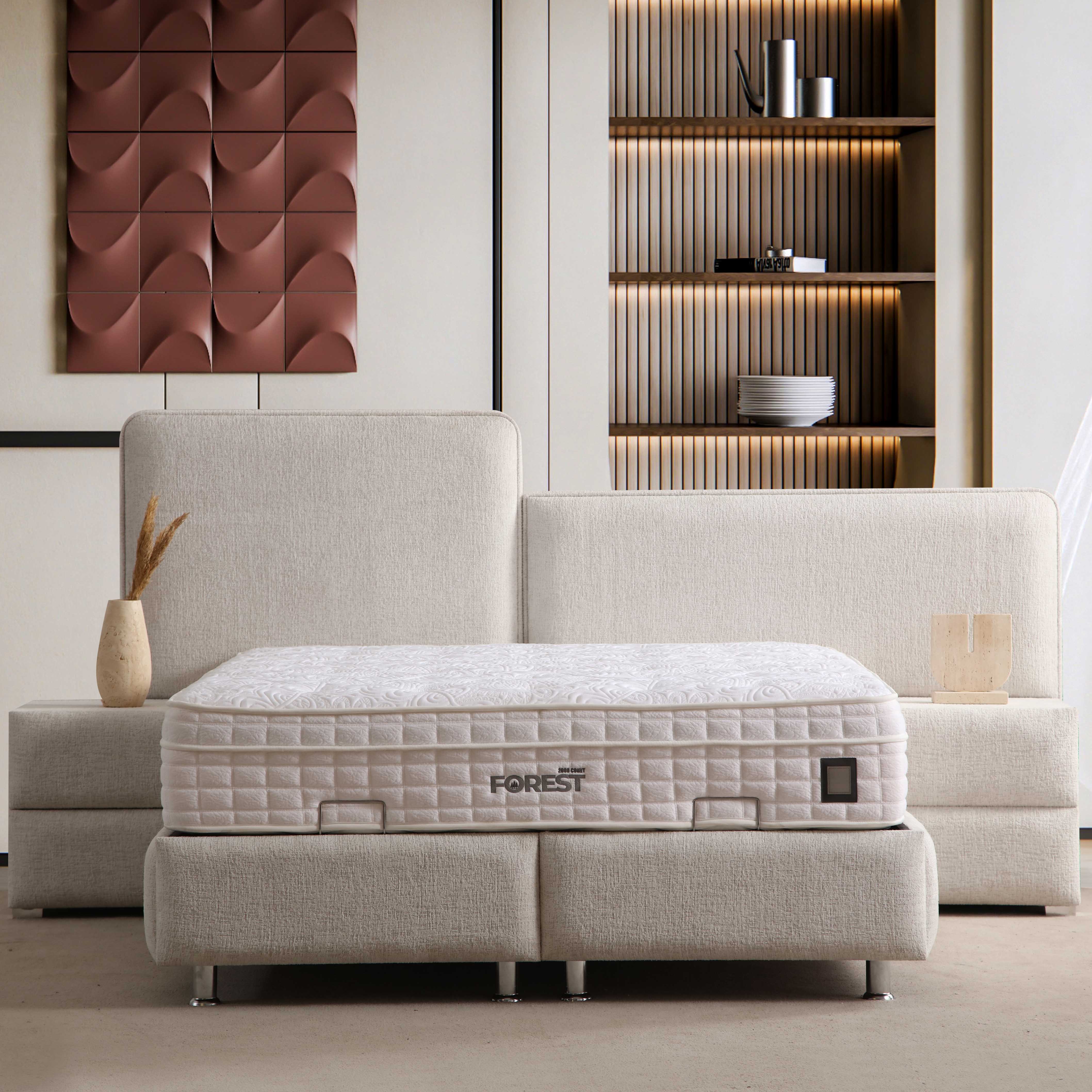 Olivia Vol2 Bed With Storage 140x190 cm