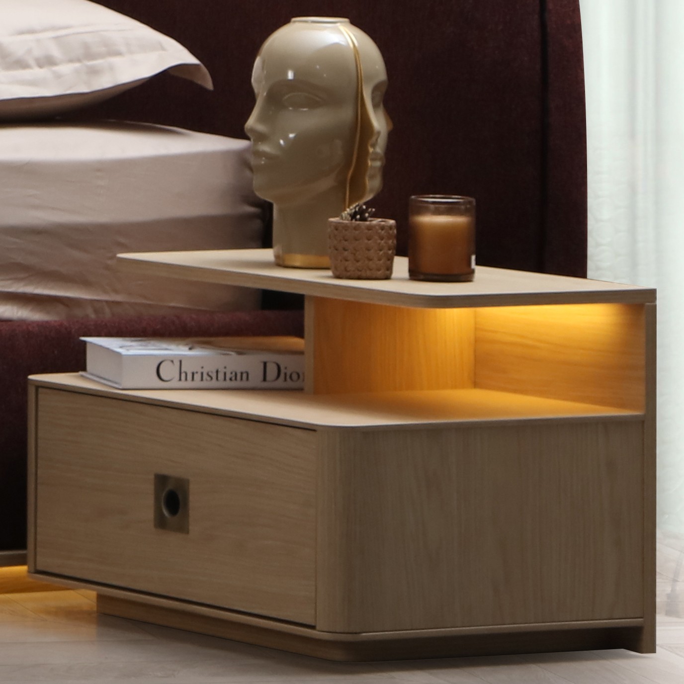 Dante Bedroom (Bed With Storage 180x200cm)